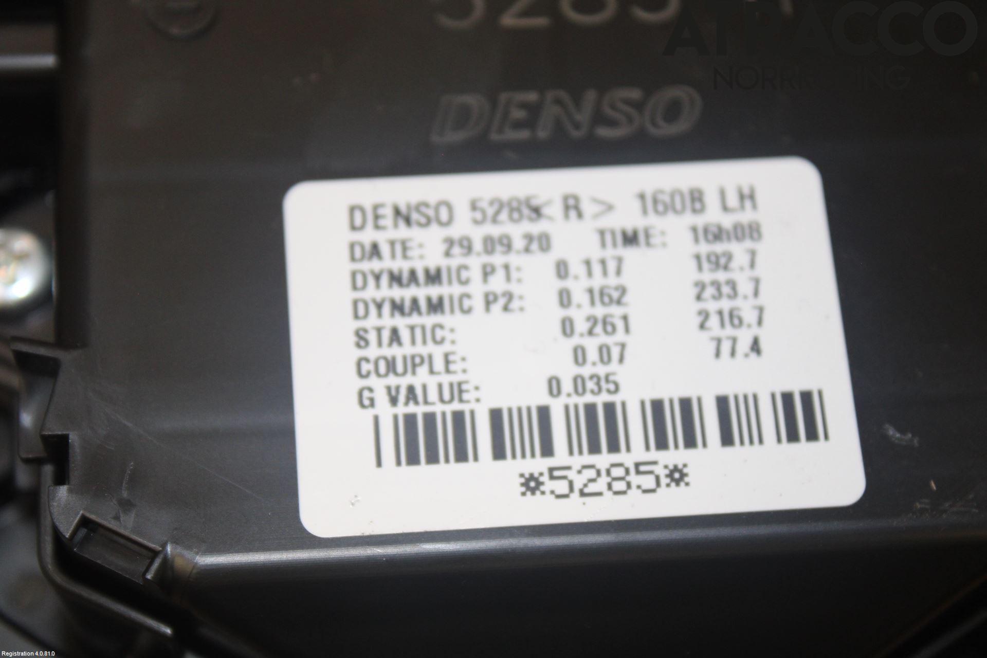 Toyota COROLLA 19- Varmeapparat Viftemotor