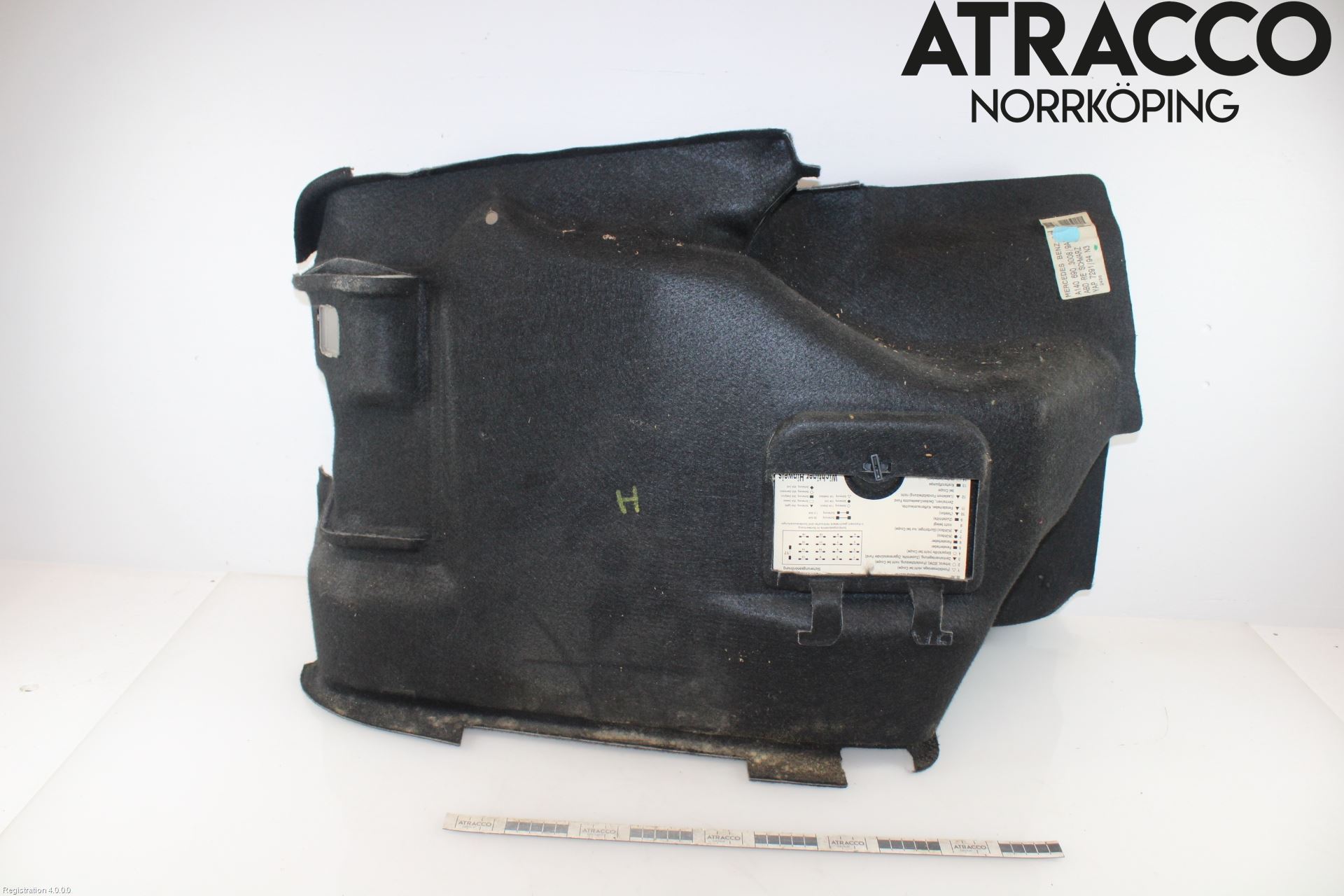 Mercedes-Benz MB S/CL-KLASS (W140) 91-98 Innr Sidetrekk-Deksel