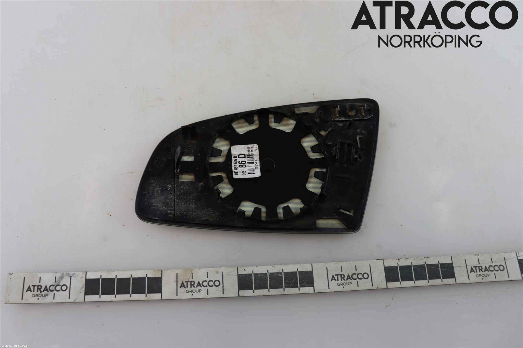 Audi A4/S4 05-07 Speil Glass H