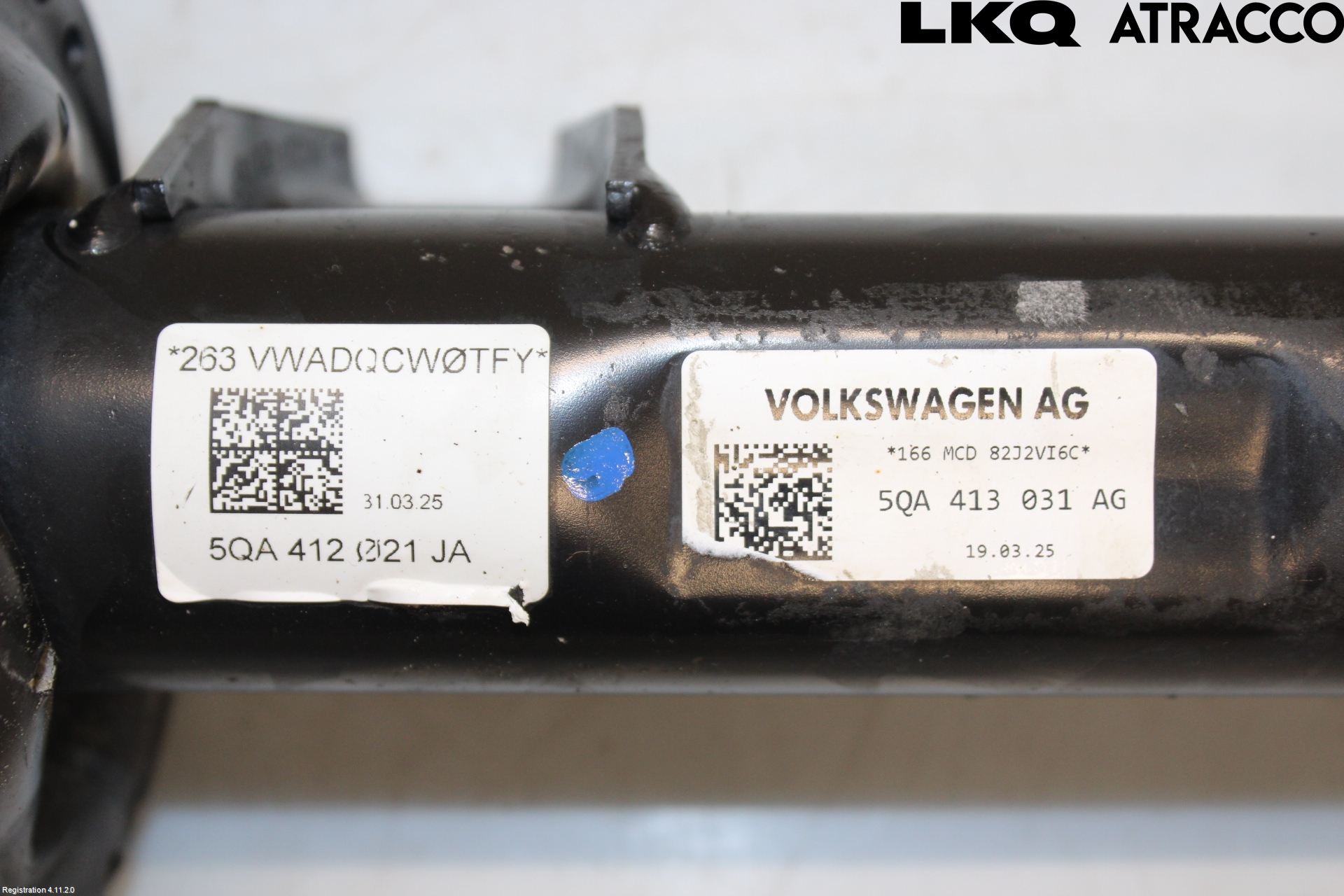 Volkswagen VW TOURAN 16- Fjærbein Foran Høyre