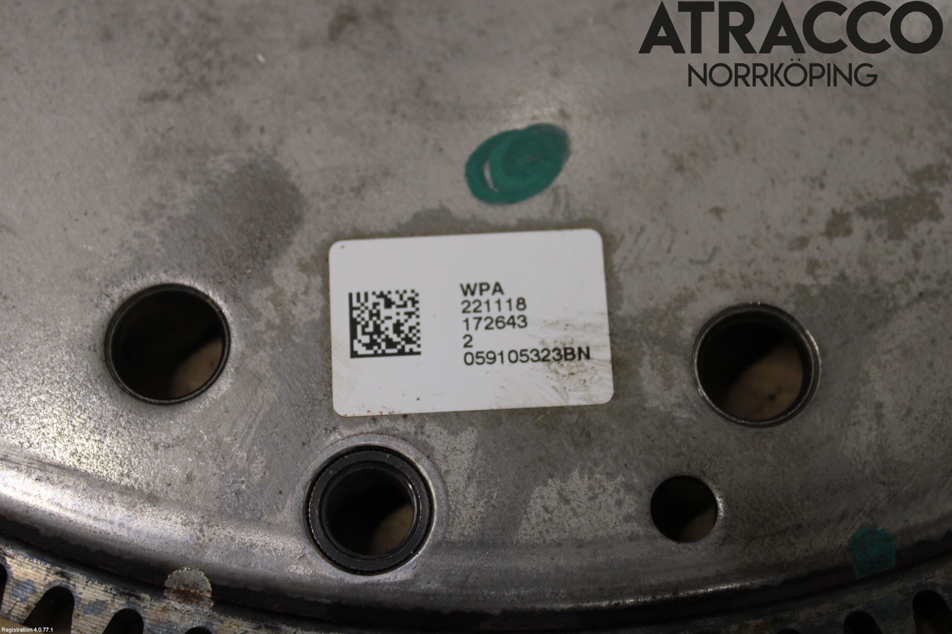 Volkswagen VW AMAROK 2H 10-22 Svinghjul Automat