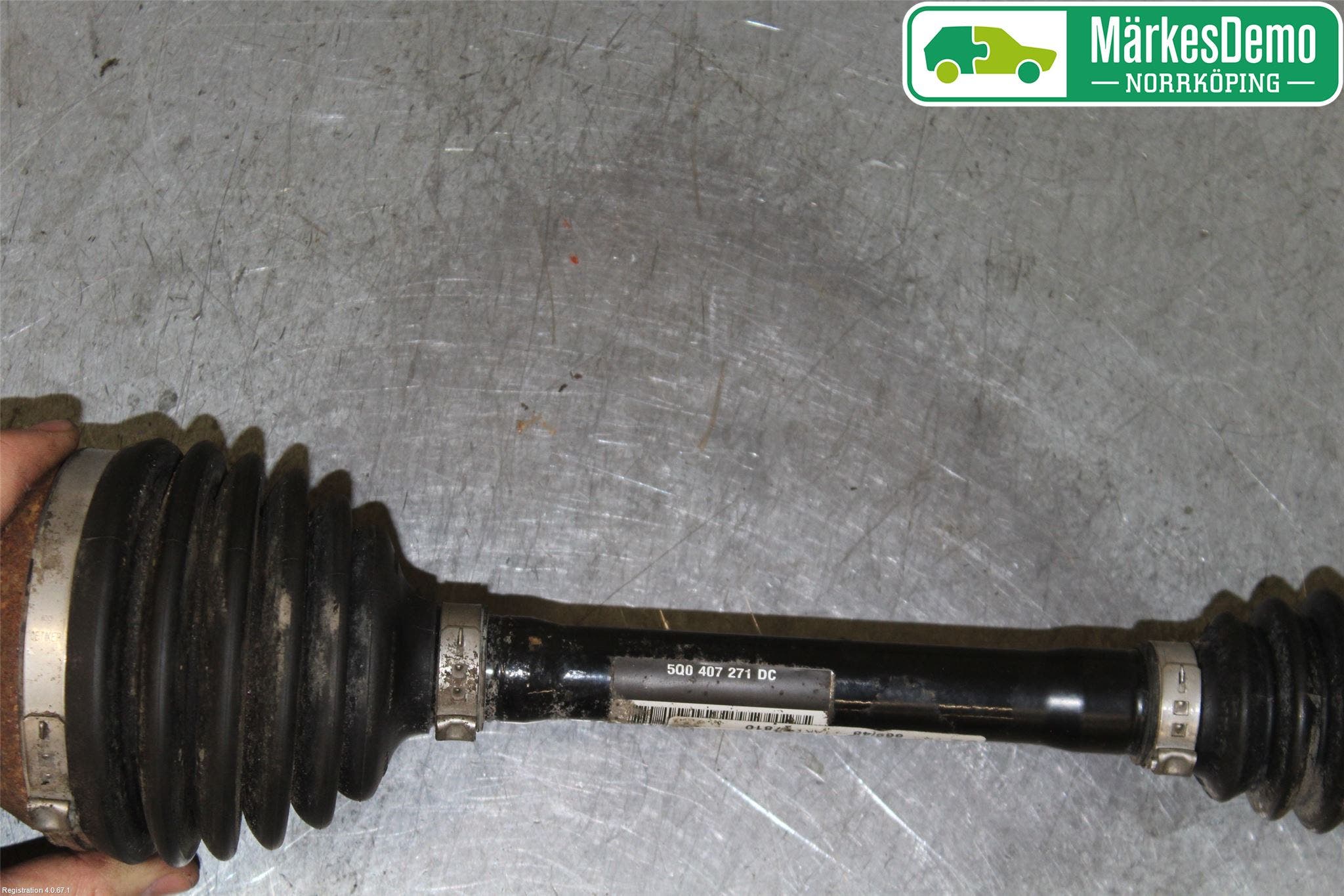 Volkswagen VW GOLF / E-GOLF VII 13-20 Drivaksel Foran Kompl Venstre