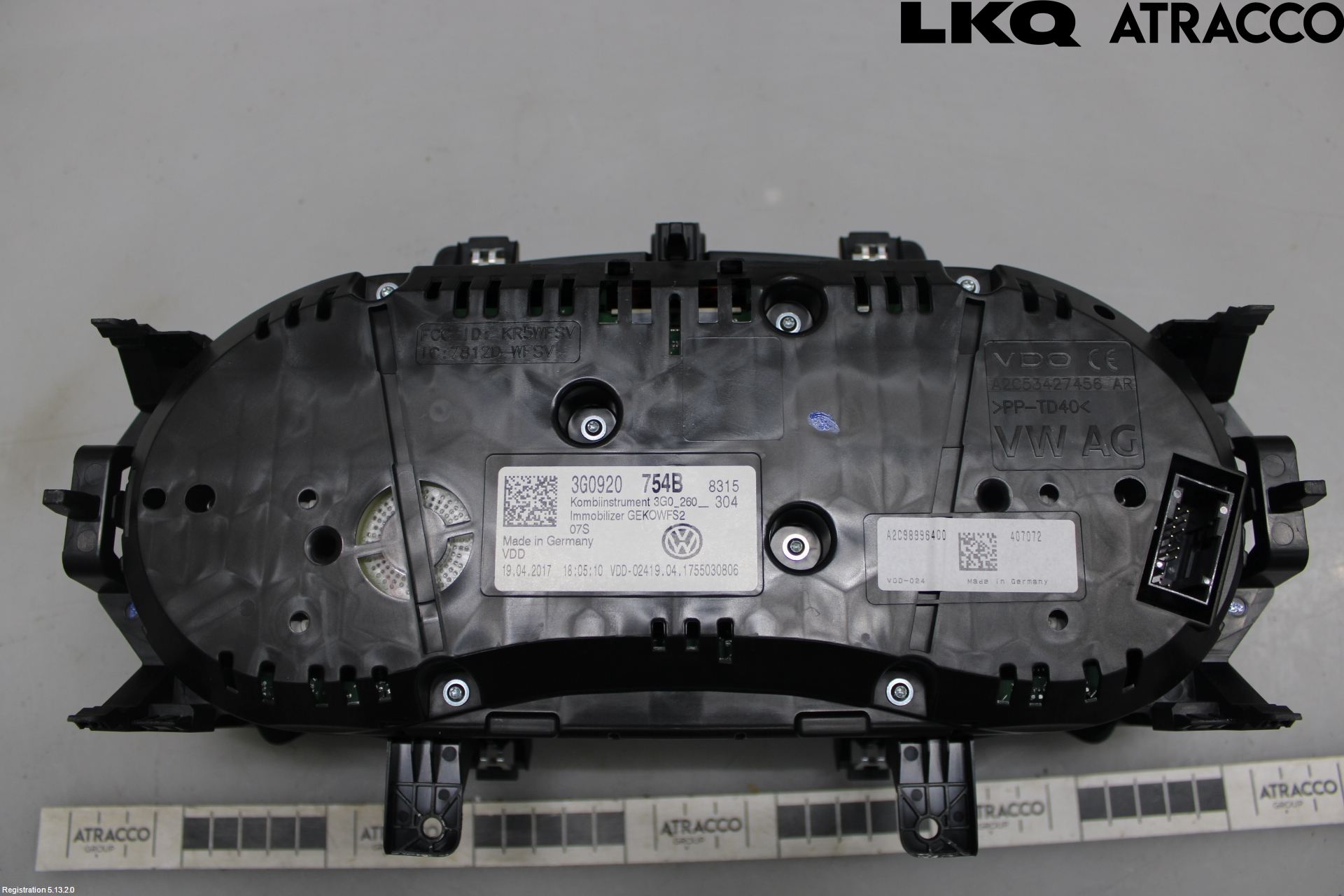 Volkswagen VW PASSAT 15-19 Instr Kombinert