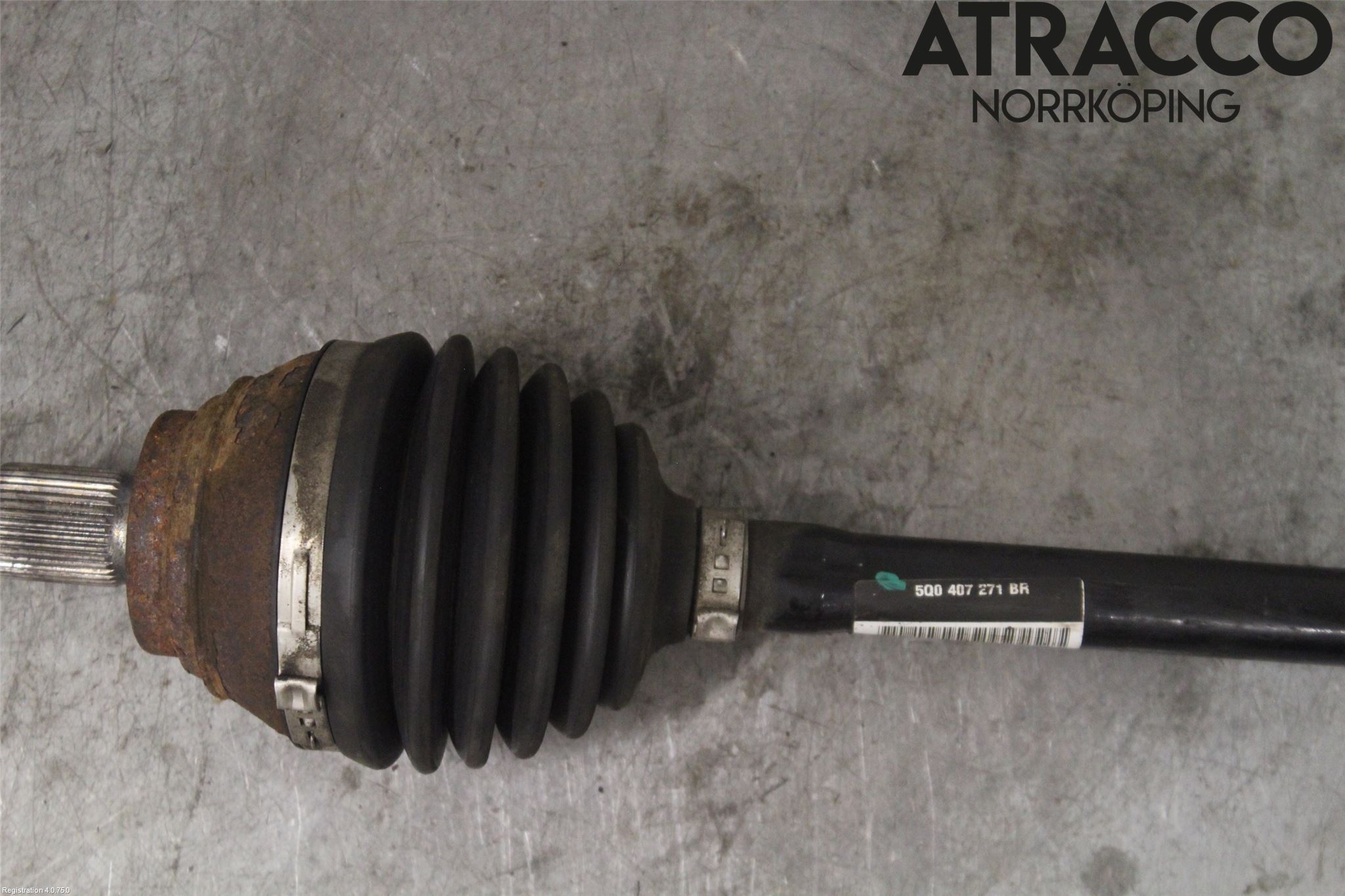 Audi A3/S3 8V 13-20 Drivaksel Foran Kompl Venstre