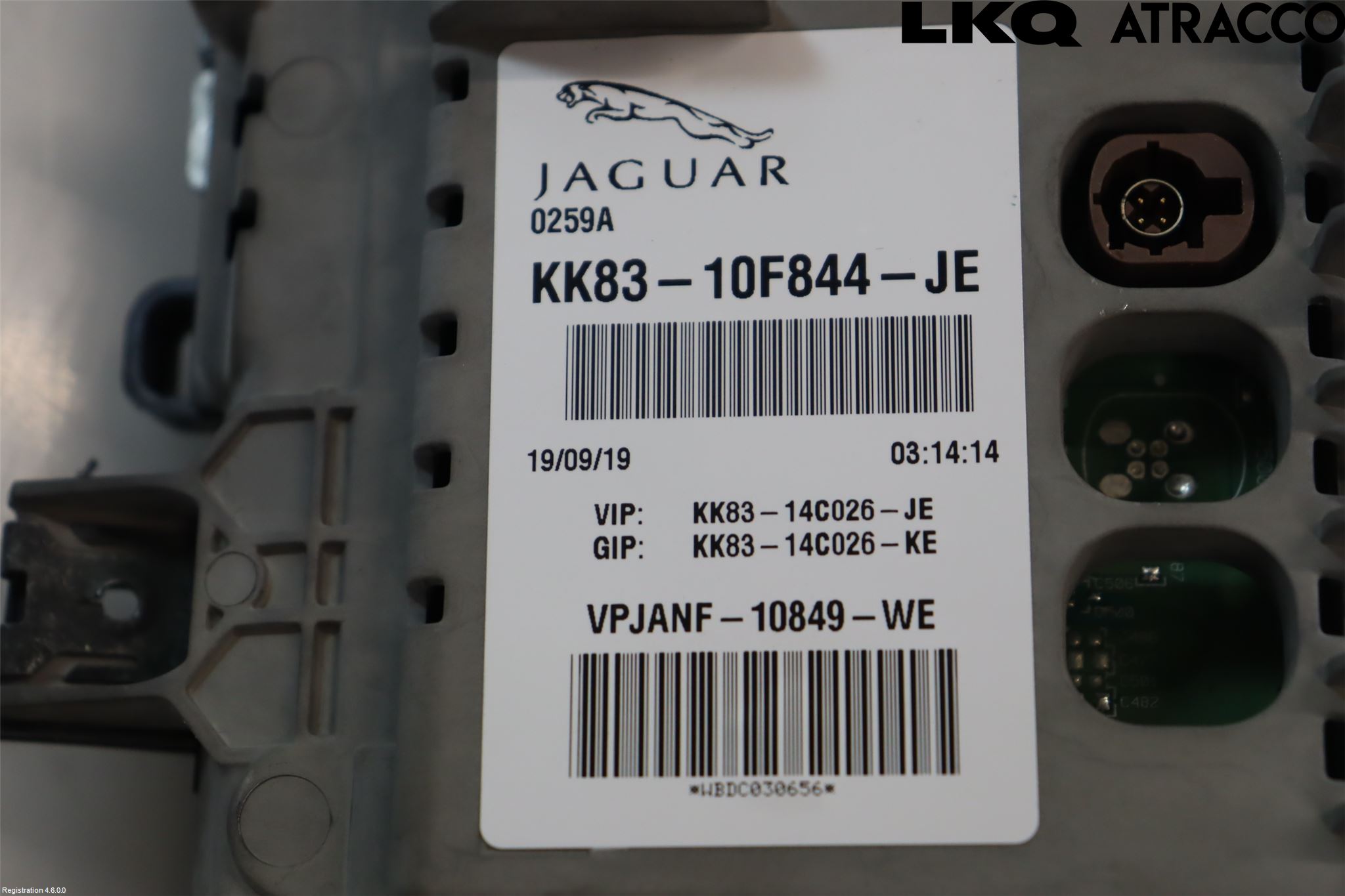 Jaguar F-PACE Instr Kombinert