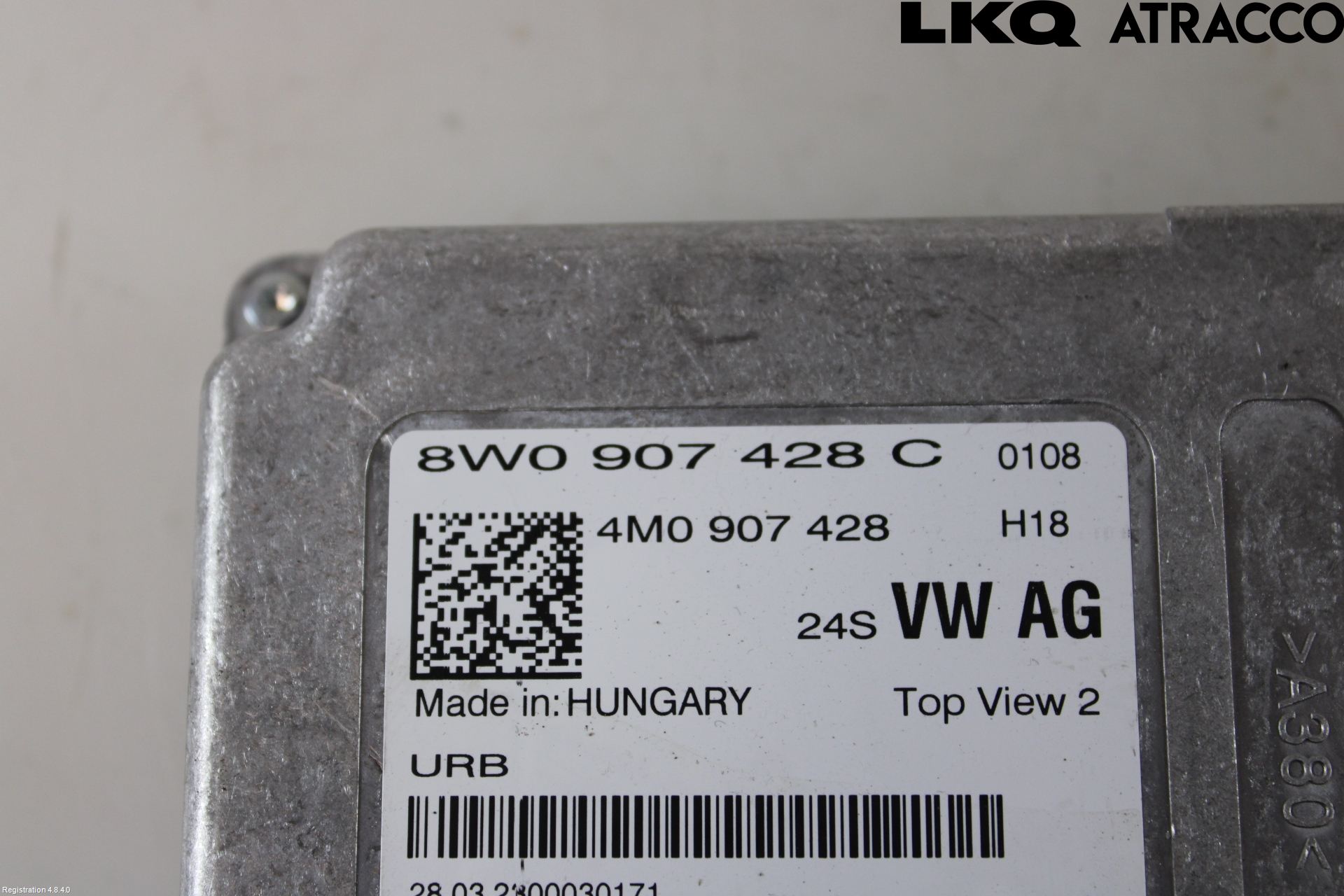 Audi A4/S4 B9 20- Styreenhet Øvrig
