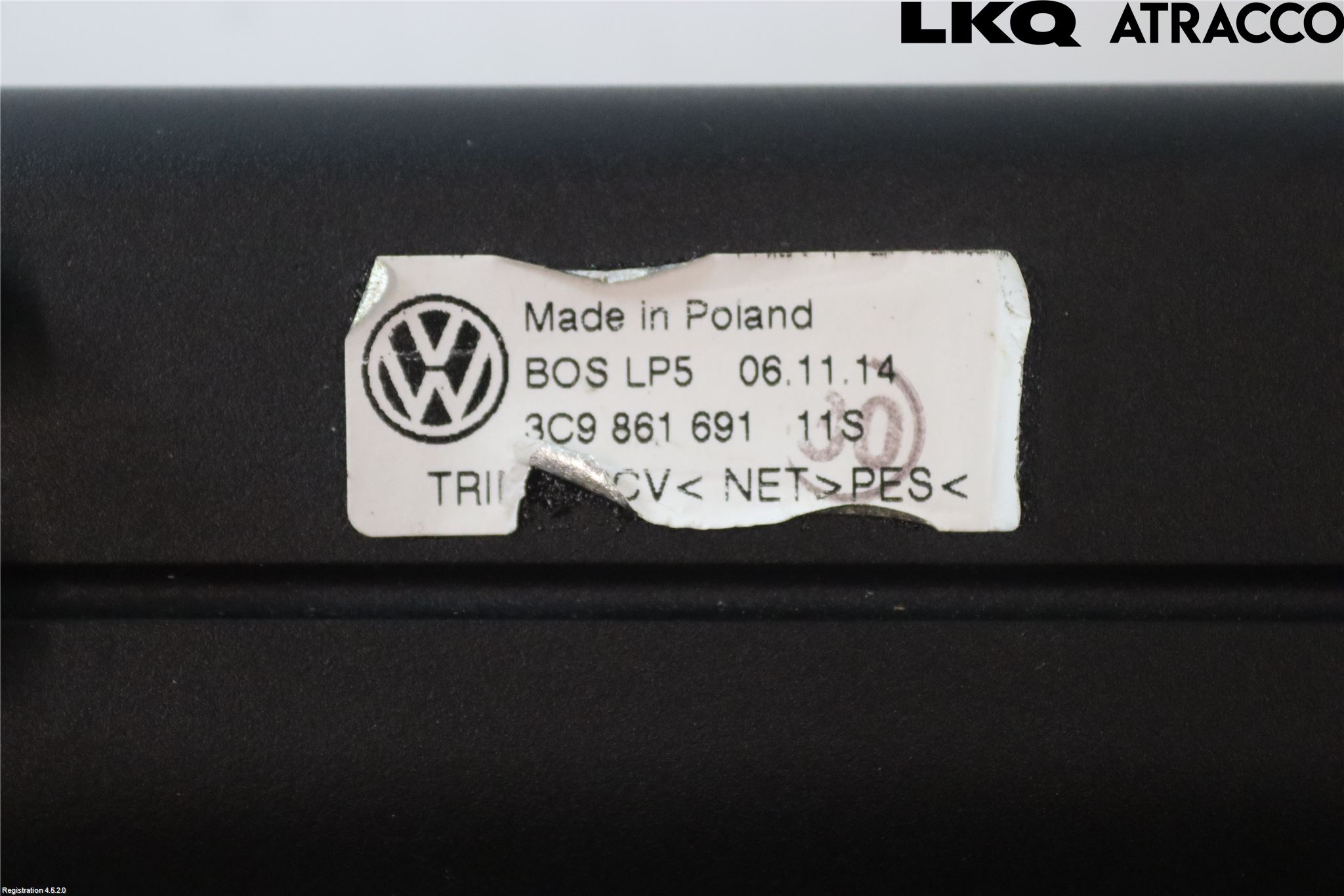 Volkswagen VW PASSAT 11-14 Innr Lastenett