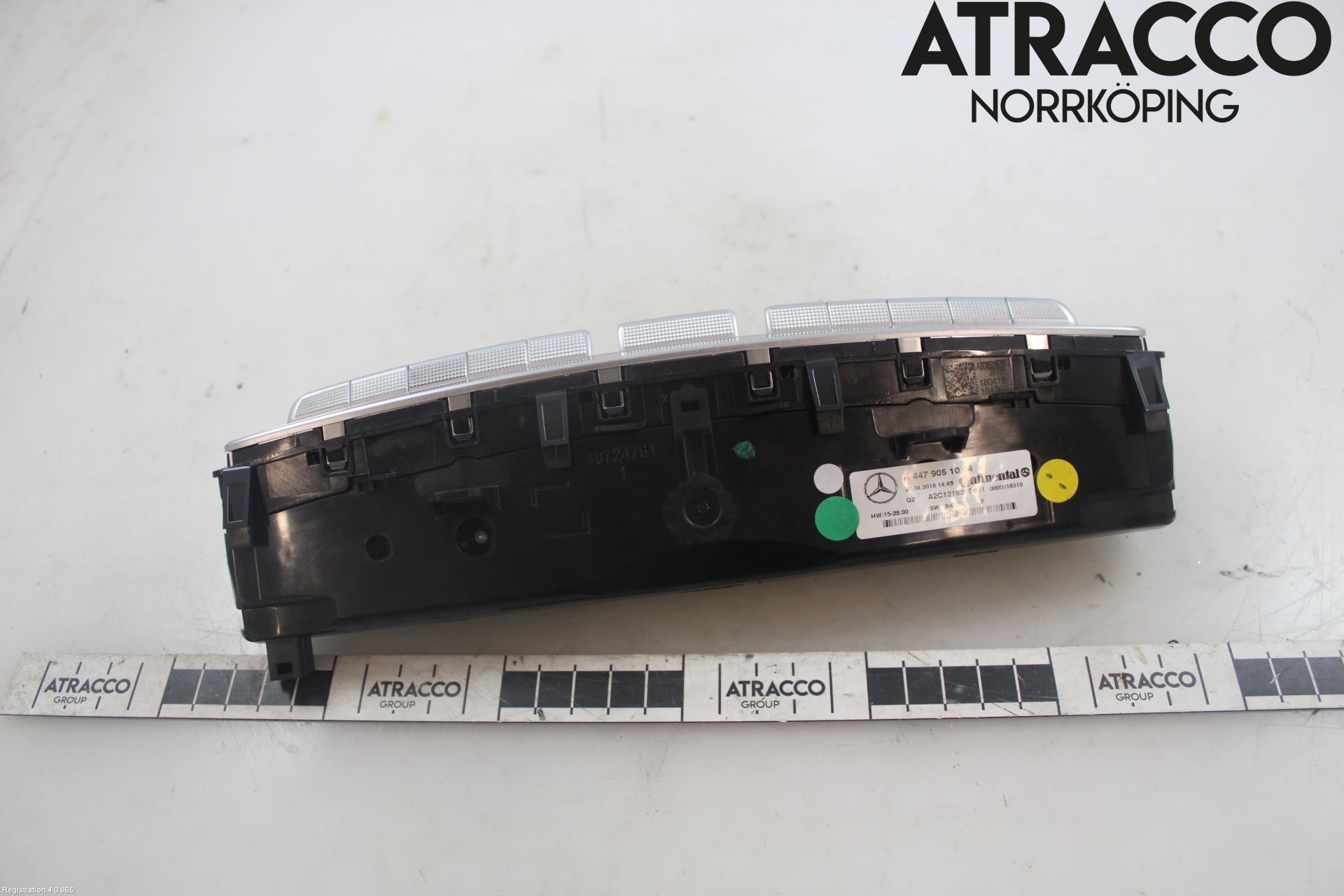 Mercedes-Benz MB VITO/V-KLASS (W640,W447,W448) 14- Varmeapparat Panel(Regulering)