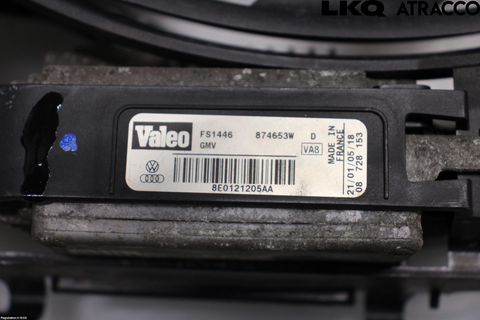 Audi A4/S4 01-05 Kjølevifte Elektrisk