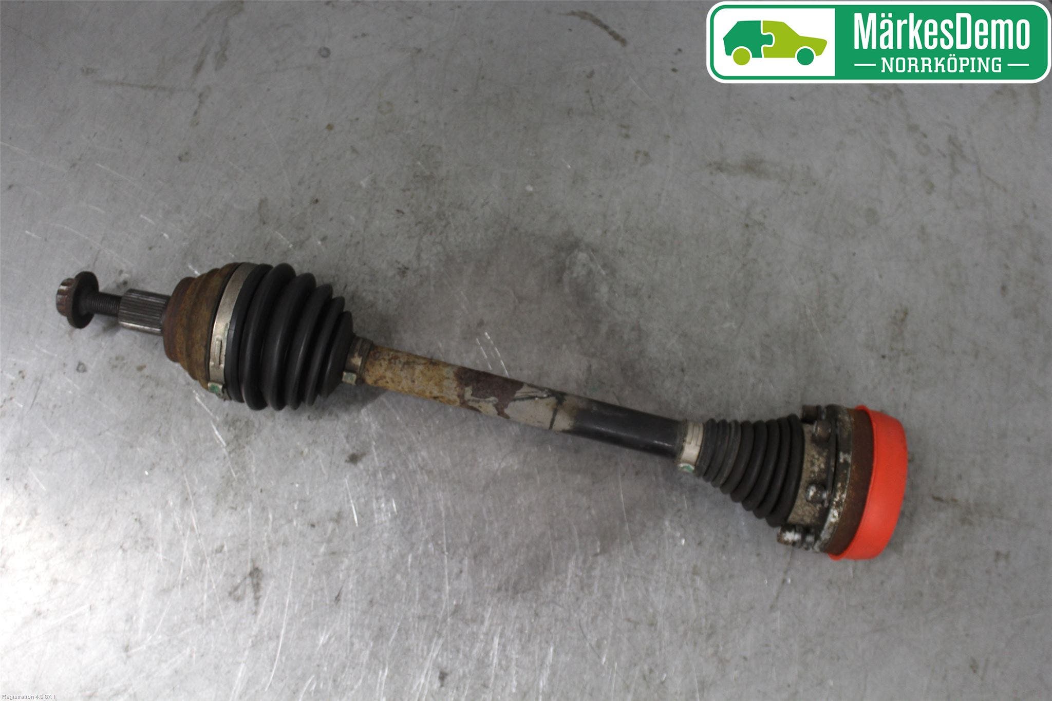 Volkswagen VW GOLF PLUS/CROSS GOLF 04-14 Drivaksel Foran Kompl Venstre