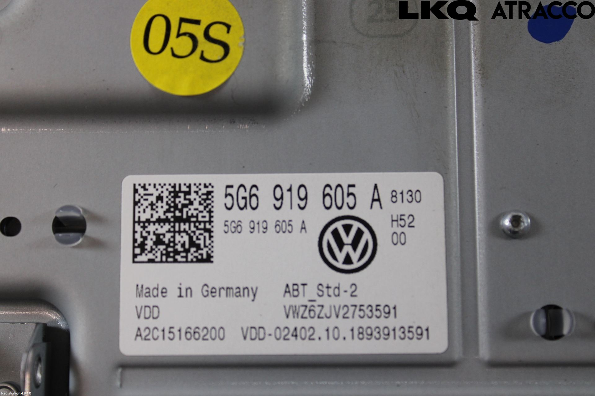 Volkswagen VW TIGUAN 16-24 Multifunktionsdisplay