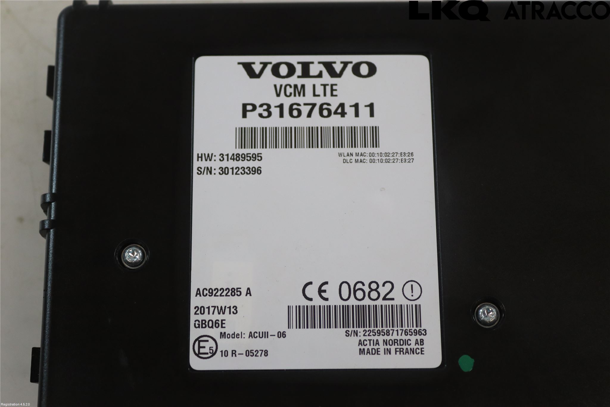 Volvo V90 CROSS COUNTRY 17->> Styreenhet Klima