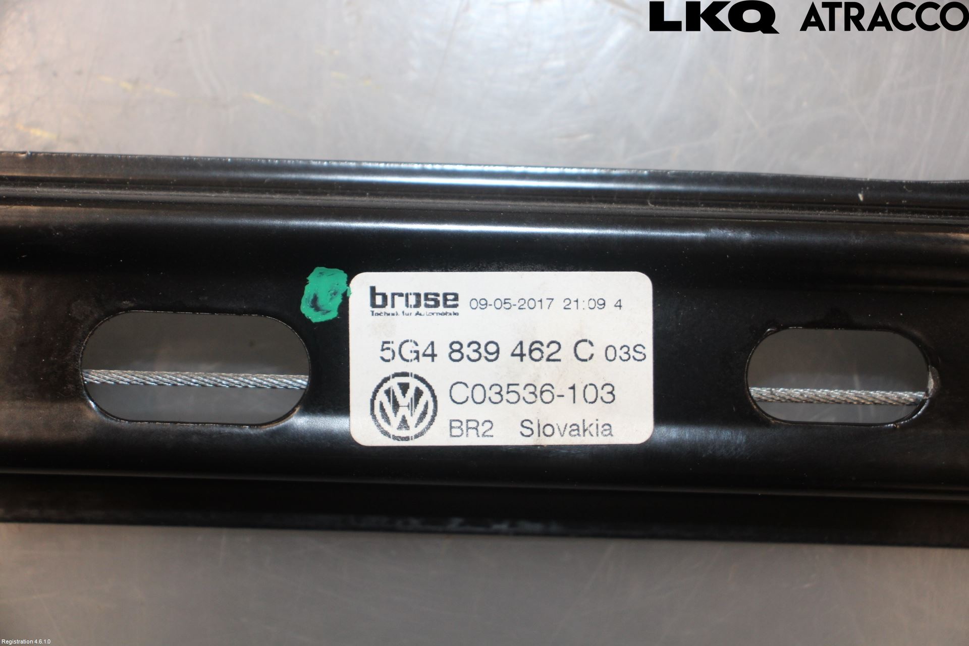 Volkswagen VW GOLF / E-GOLF VII 13-20 Vindusheis El Komp