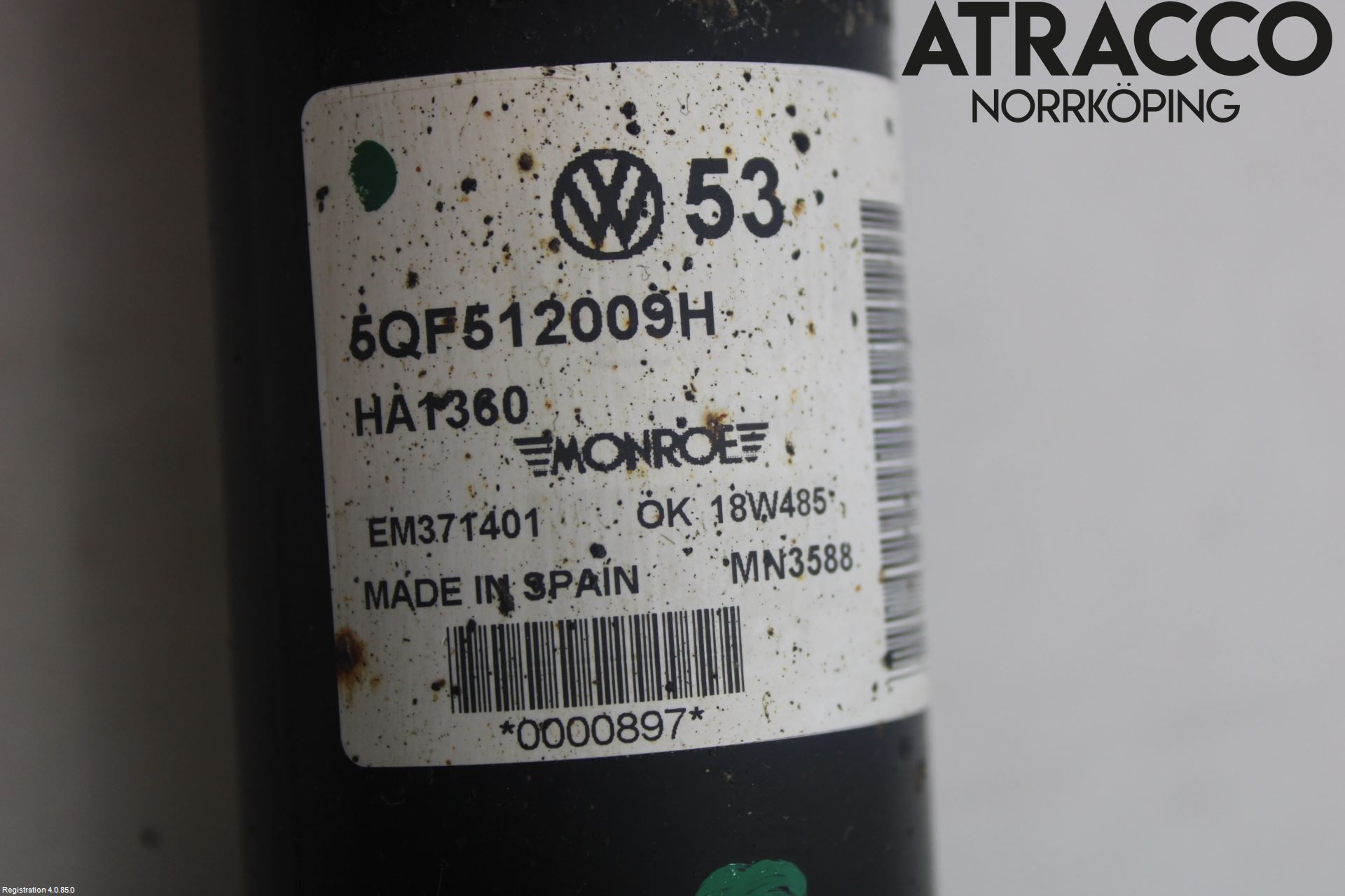 Seat TARRACO 19- Støtdemper Bak