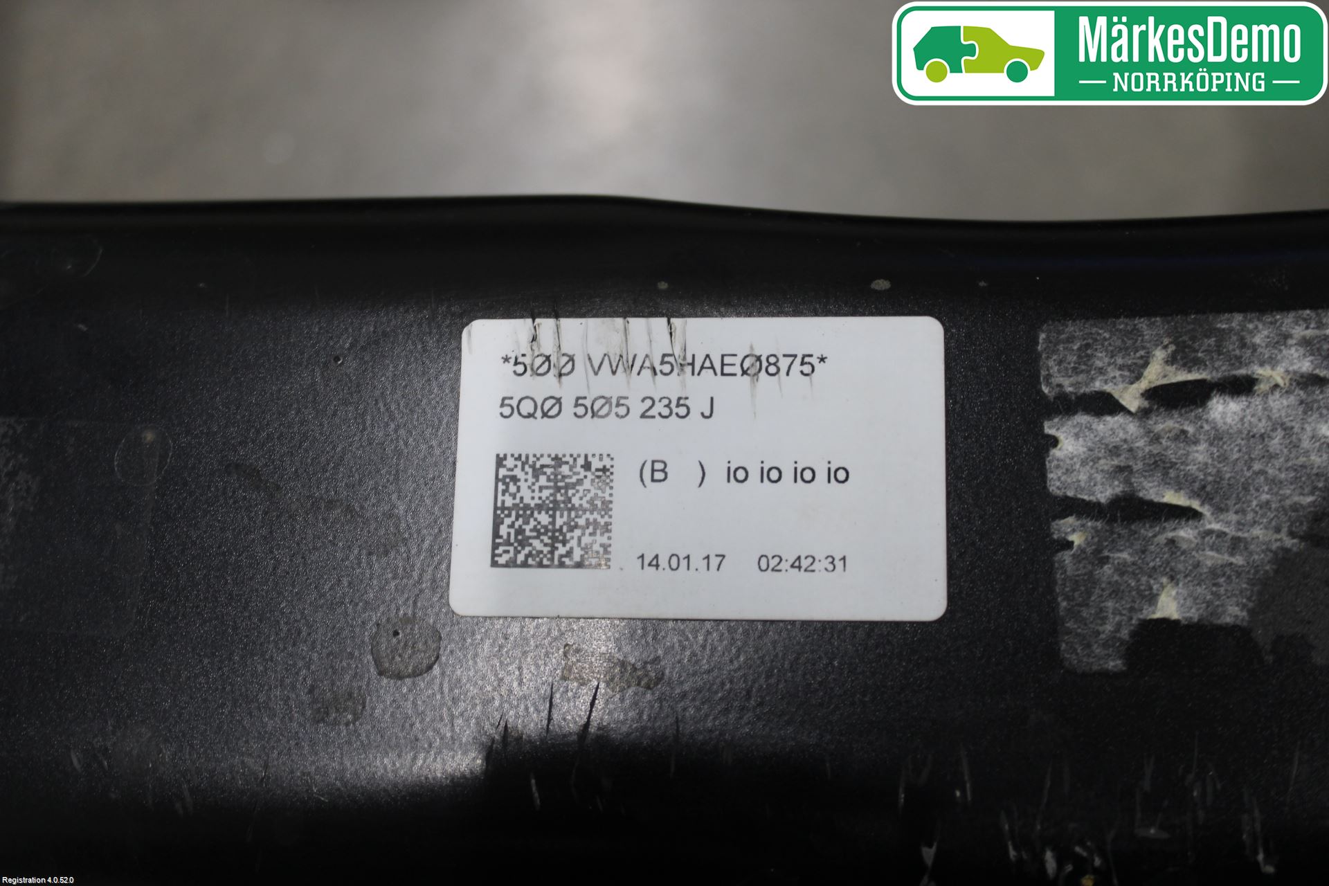 Skoda SUPERB 16-24 Bakaksel Feste Travers-Ramme