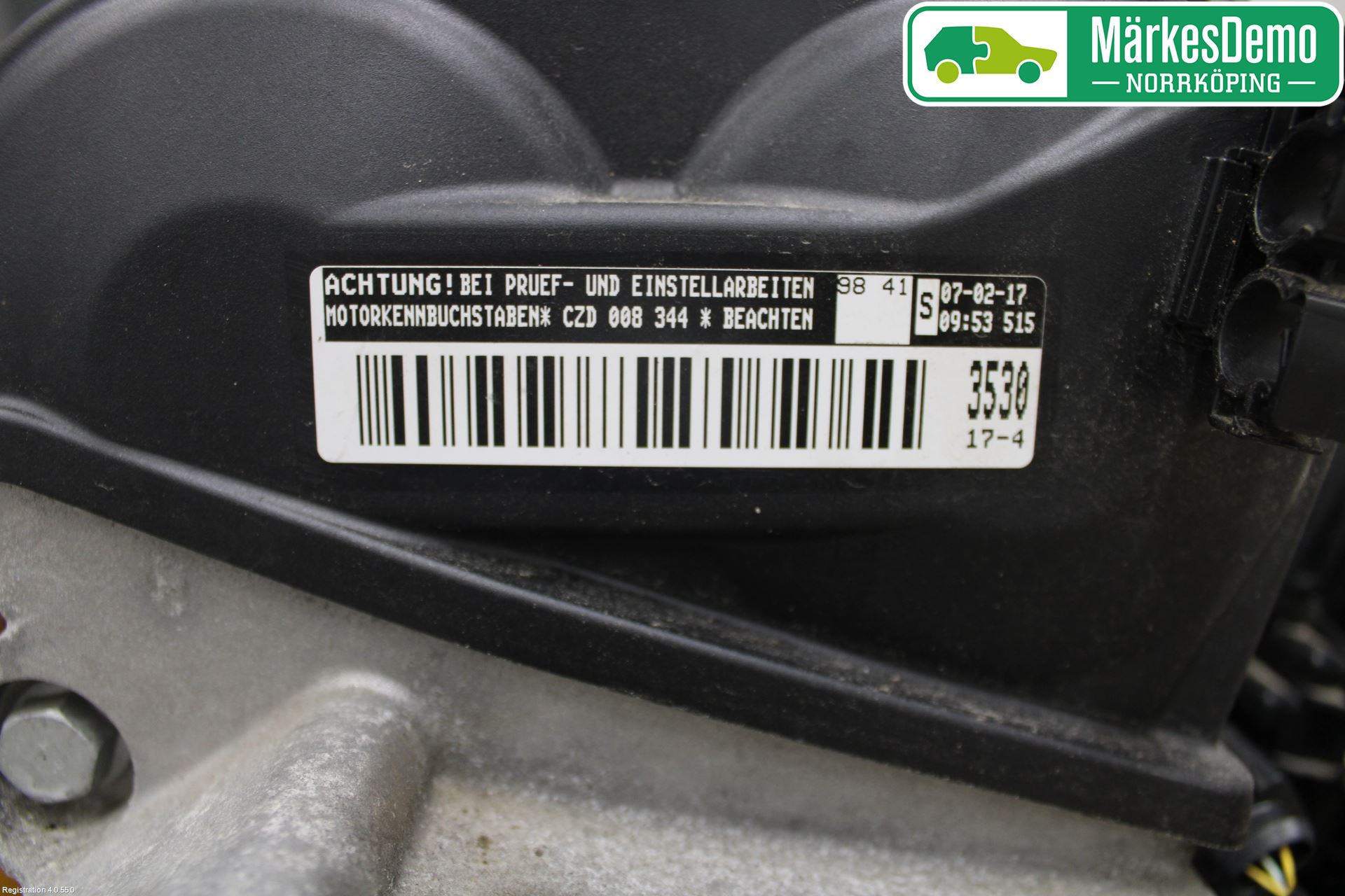 Volkswagen VW GOLF / E-GOLF VII 13-20 Motor Bensin