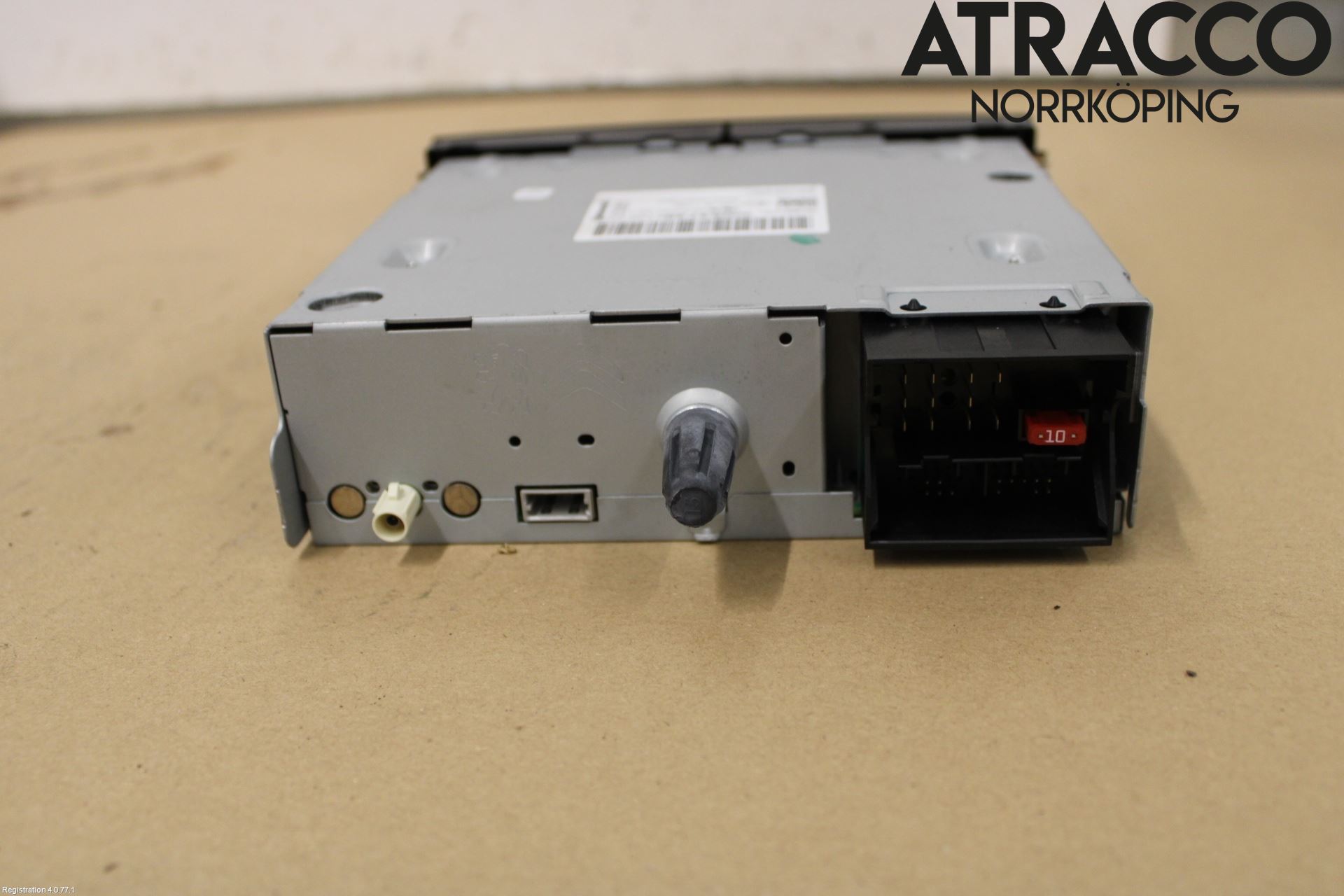 Peugeot PARTNER 08-15 Stereo Radio Med Cd