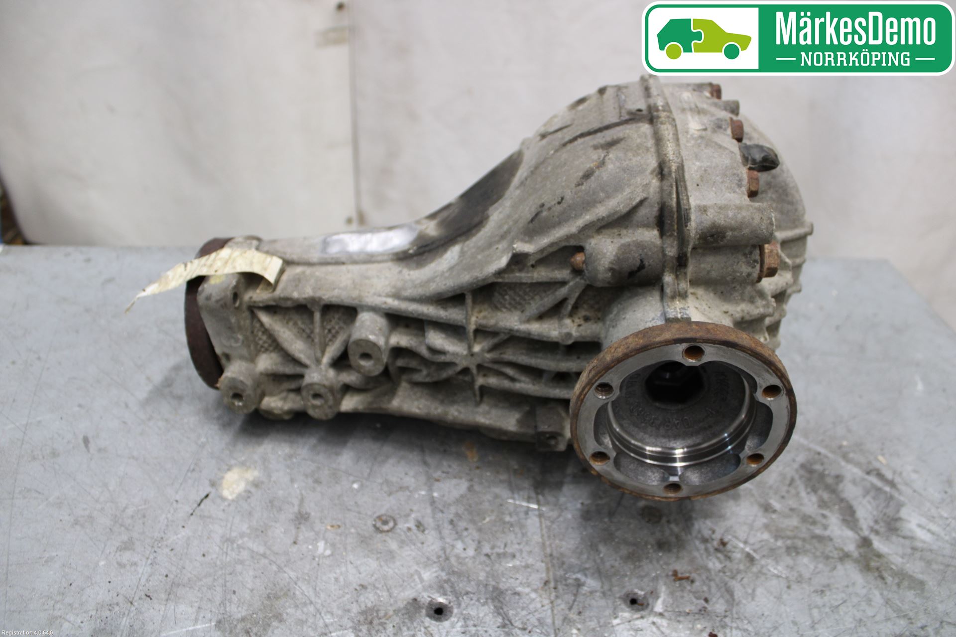 Audi Q5 09-16 Bakaksel Kardang Bak -Diff