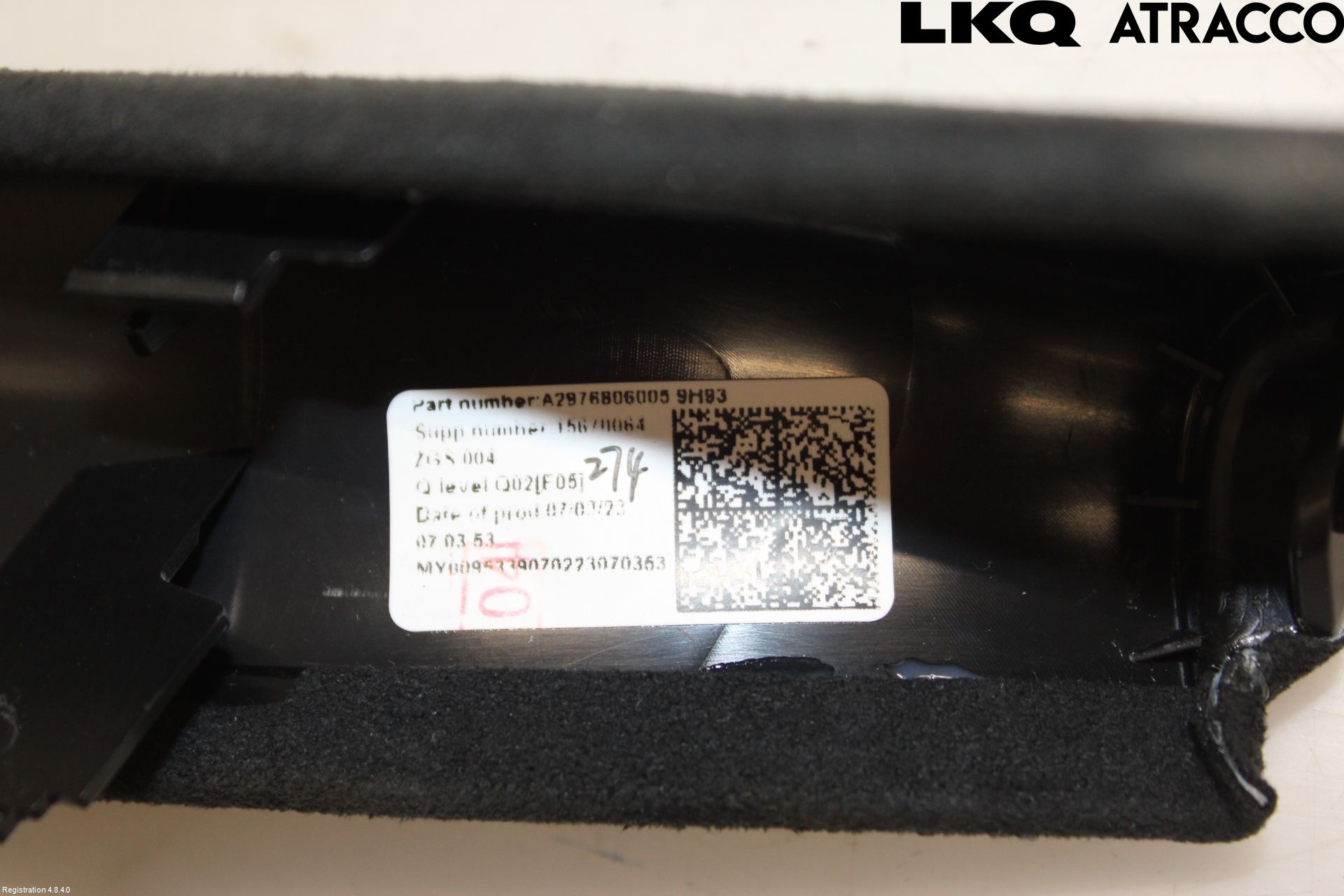 Mercedes-Benz MB EQE (V295) 22- Instrumentkonsoll Midt