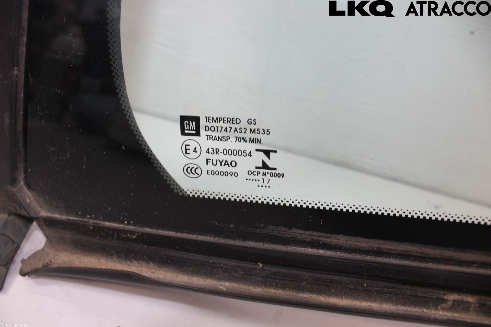 Opel ASTRA K 16-22 Dørrute Bak Høyre Trekant 4D