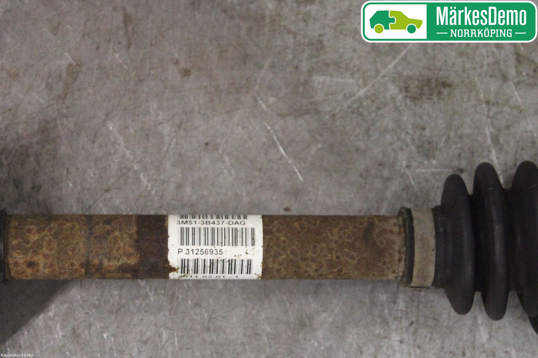 Ford FOCUS 08-11 Drivaksel Foran Kompl Venstre