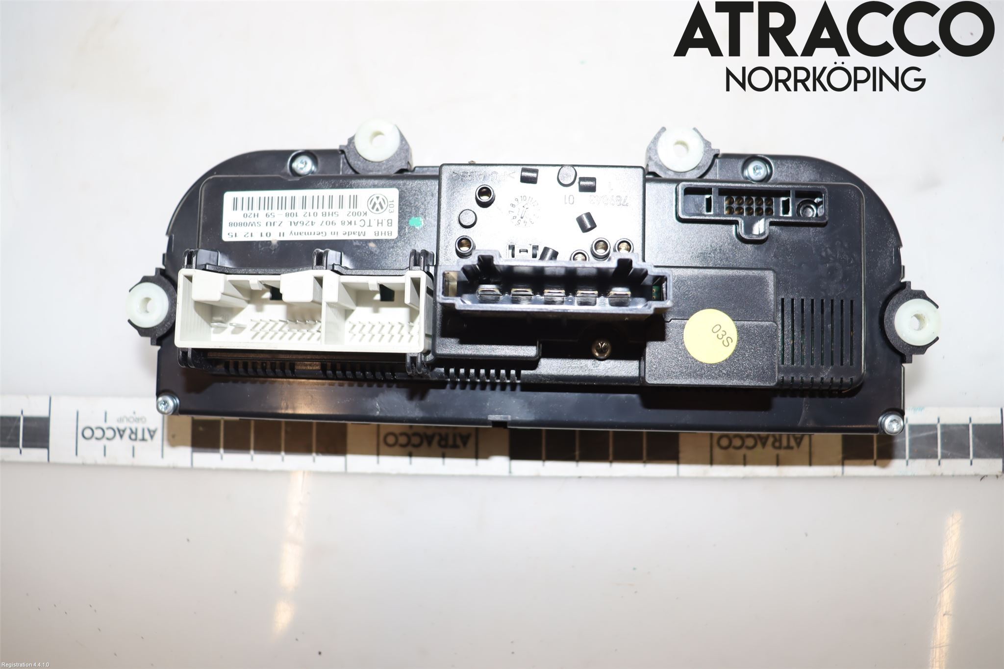 Volkswagen VW CADDY 16-20 Varmeapparat Panel(Regulering)