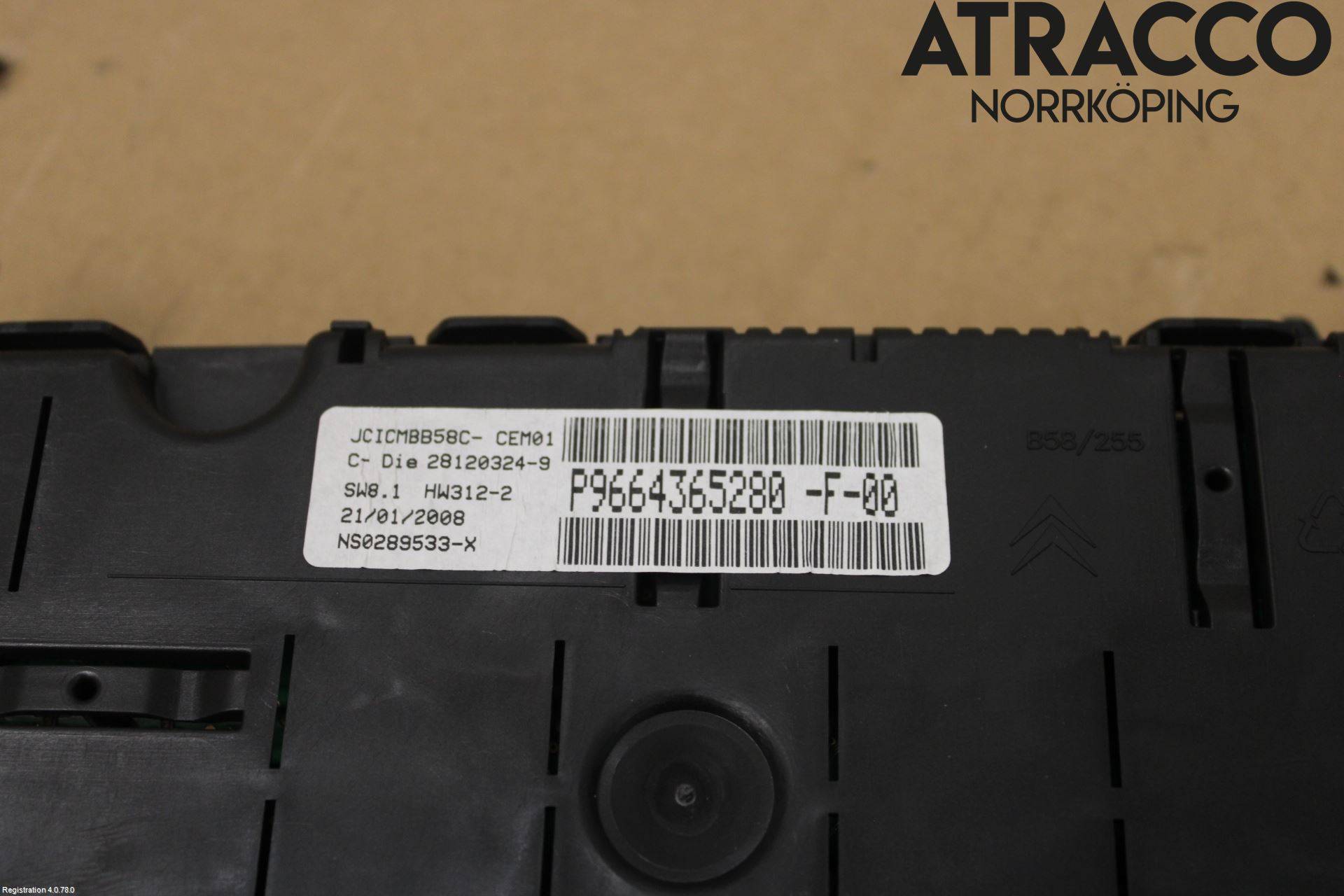 Citroen C4 GRAND PICASSO 07-13 Instr Kombinert