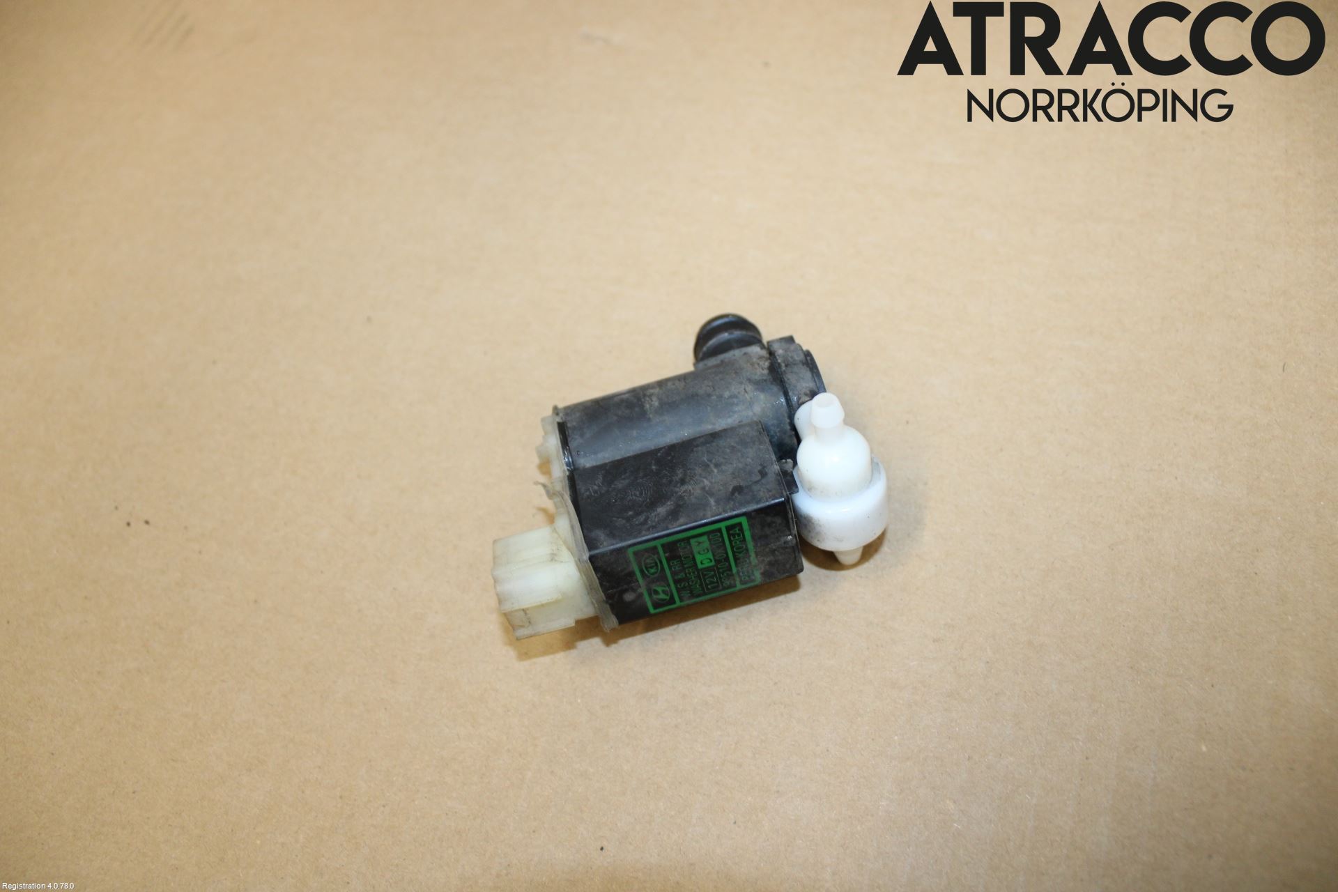 Hyundai i10 PA 08-13 Spylerpumpe Frontrute