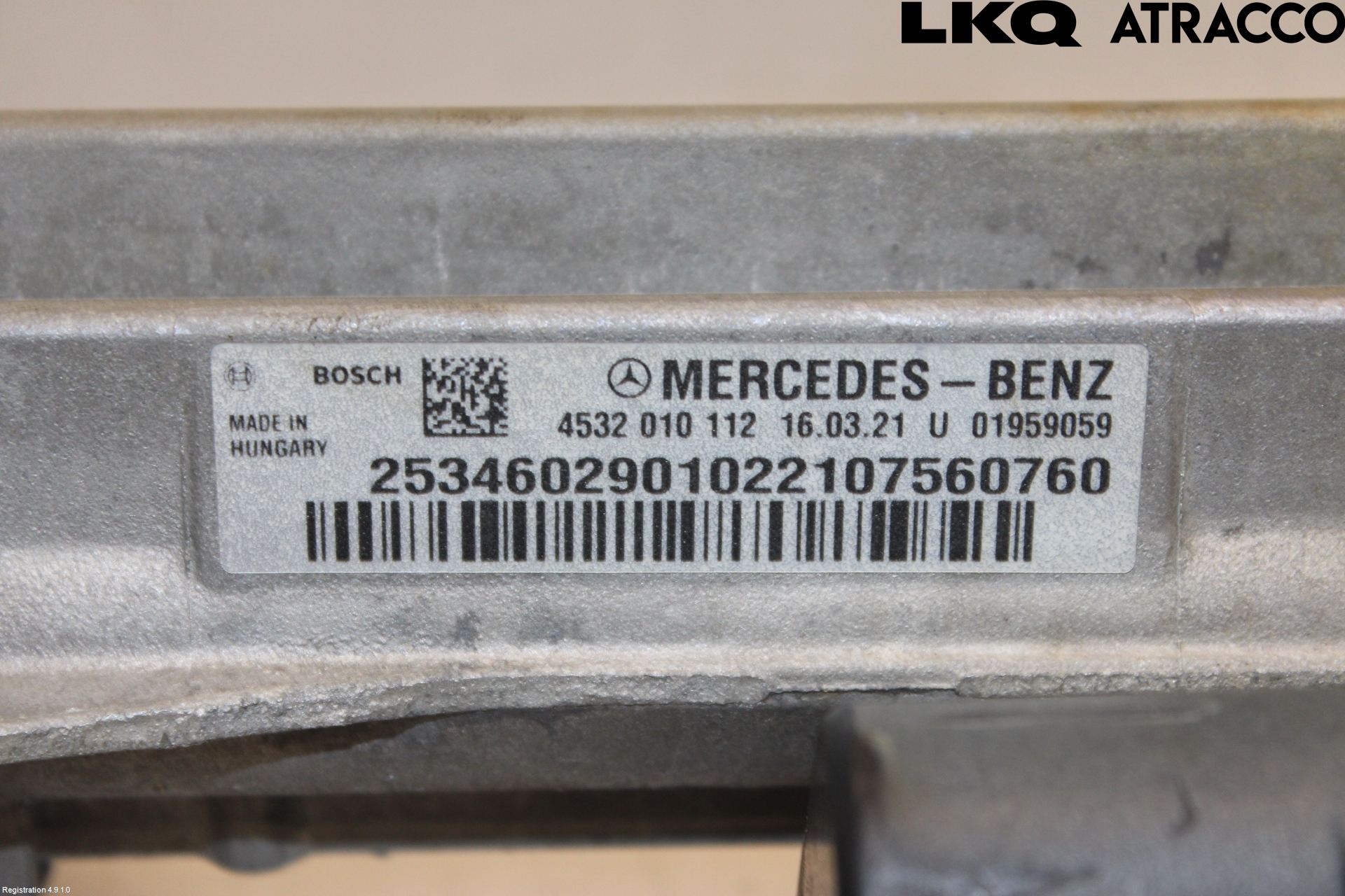 Mercedes-Benz MB EQC (N293) 20- Styrväxel/Snäcka Elektrisk