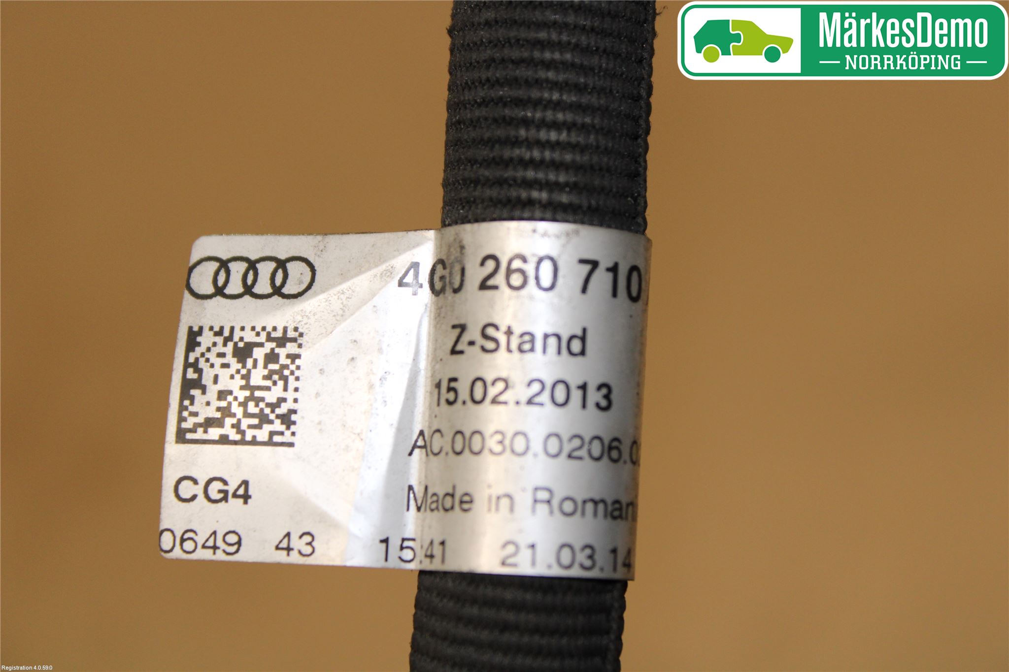 Audi A6/S6 4G 11-18 Varme Ac Slange - Rør