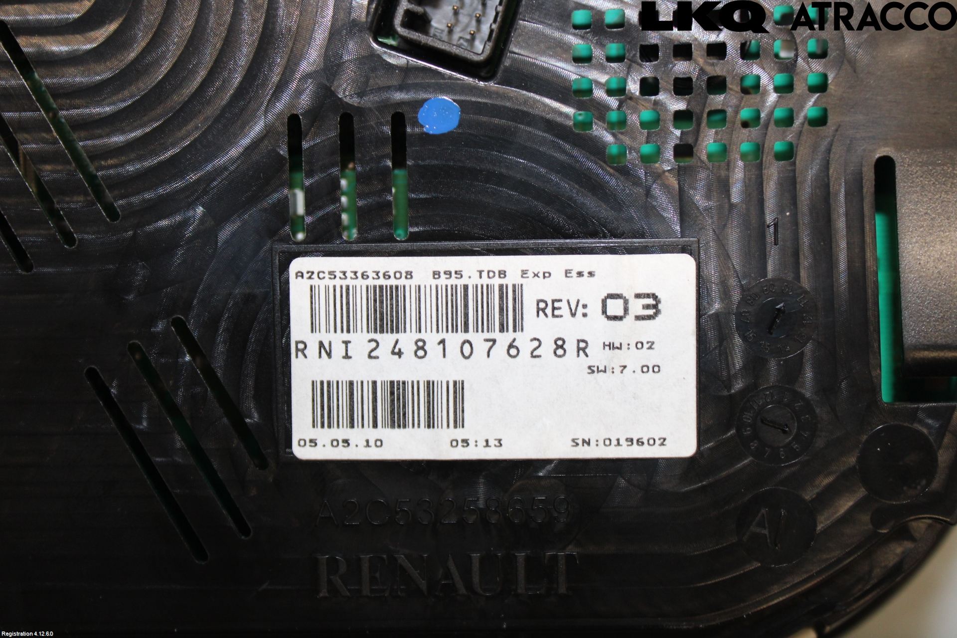 Renault MEGANE III 09-15 Instr Kombinert
