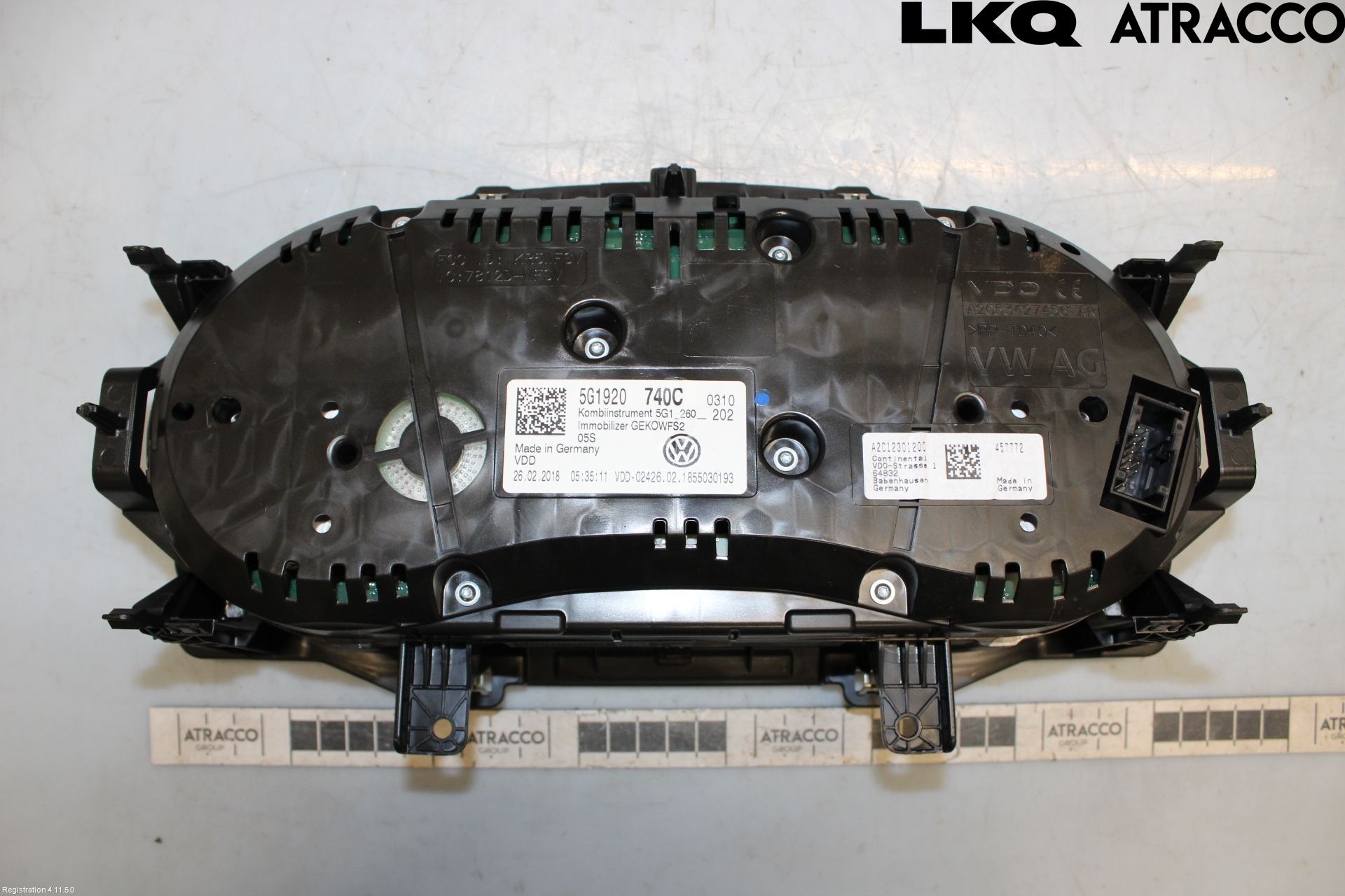 Volkswagen VW GOLF / E-GOLF VII 13-20 Instr Kombinert
