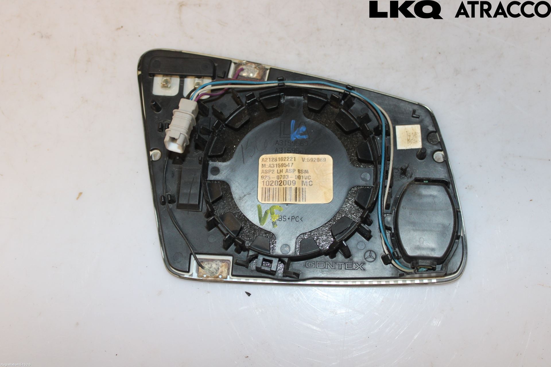 Mercedes-Benz MB S-KLASS (W221) 05-13 Speil Glass V