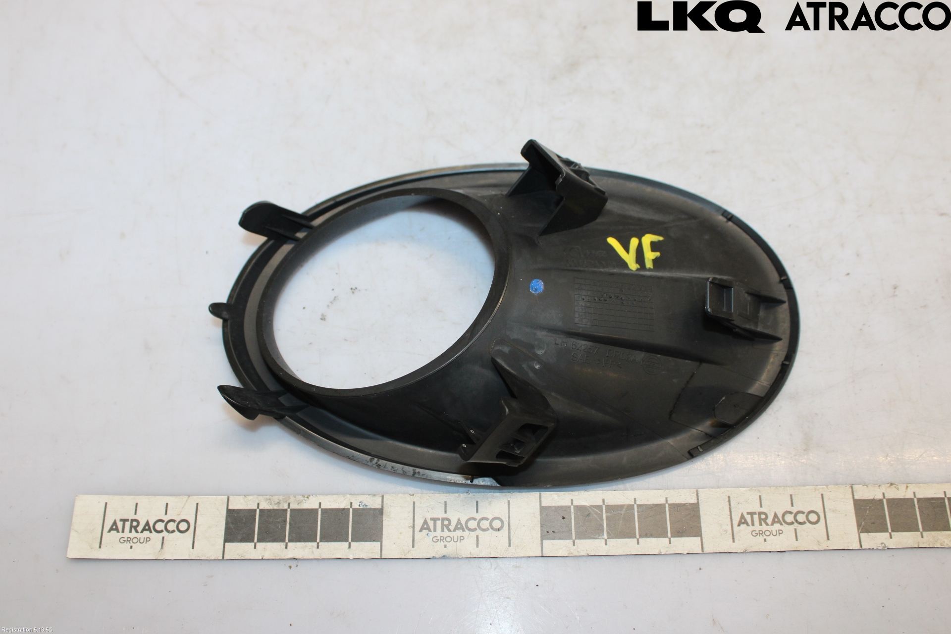 Nissan QASHQAI+2  10-14 Frontlykt Kurve-Tåkelys Ramme