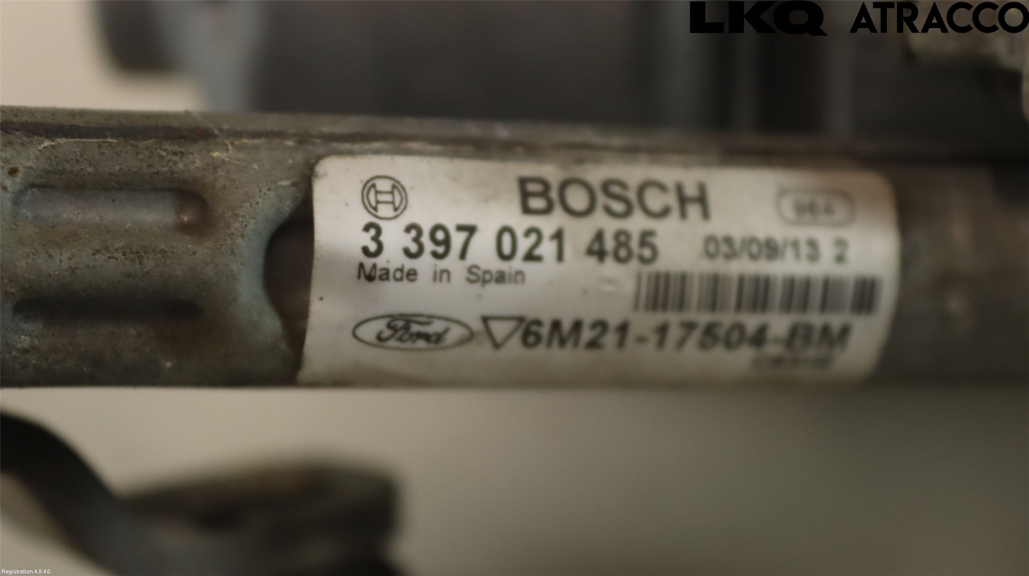 Ford S-MAX 06-15 Viskermotor Frontrute