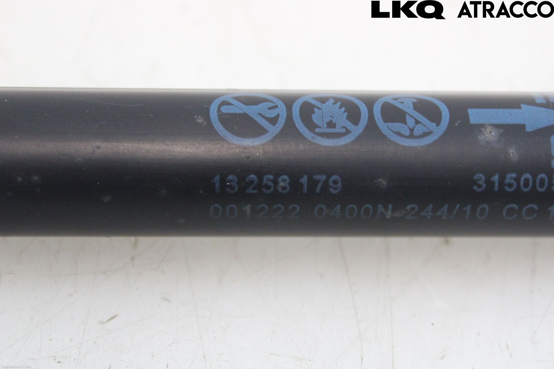 Opel ASTRA J 10-15 Bakluke Demper-Gassfjær