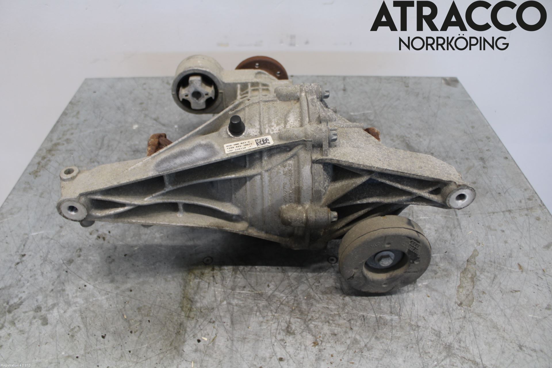 Audi A4/S4 B9 20- Bakaksel Kardang Bak -Diff