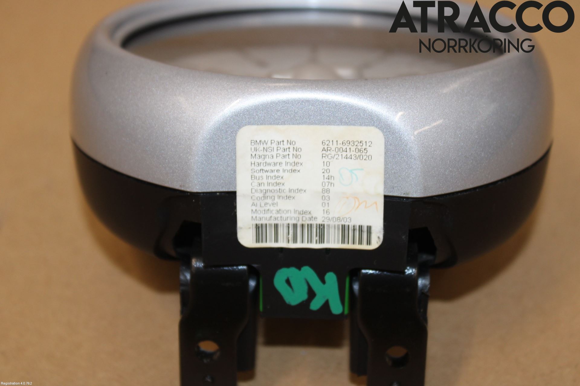 Mini COUPE R50/53 01-06 Instr Turteller
