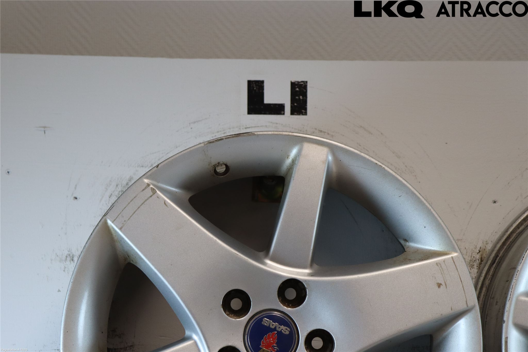 Saab 9-3 VER 2 Felg Aluminium Sett 4Stk
