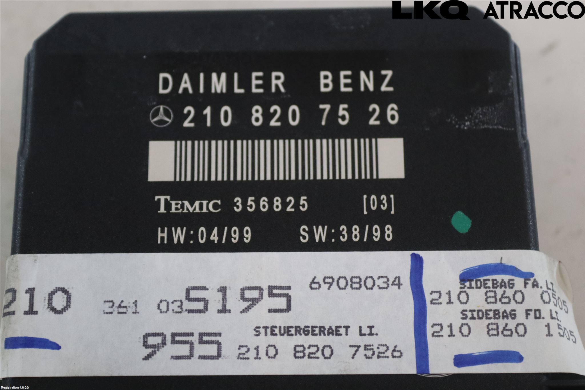 Mercedes-Benz MB E-KLASS (W210) 96-03 Styreenhet Dør