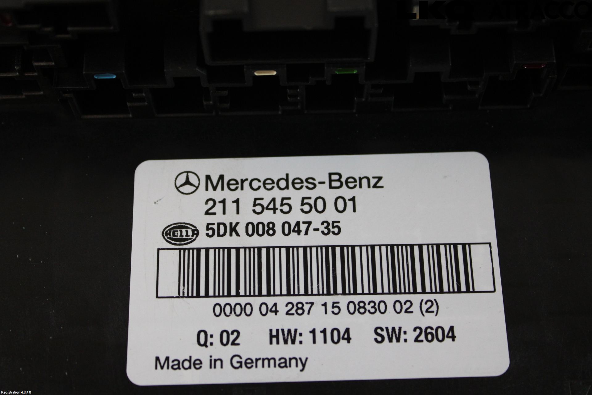 Mercedes-Benz MB CLS (C219) 03-11 Sikringsboks - Elsentral Lokk