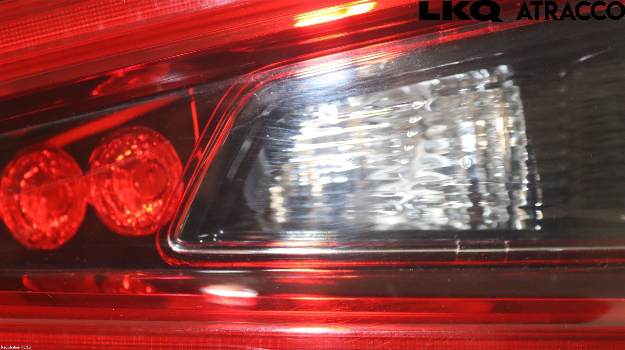 Nissan QASHQAI 17-21 Baklykt Venstre  På Luke(Indre