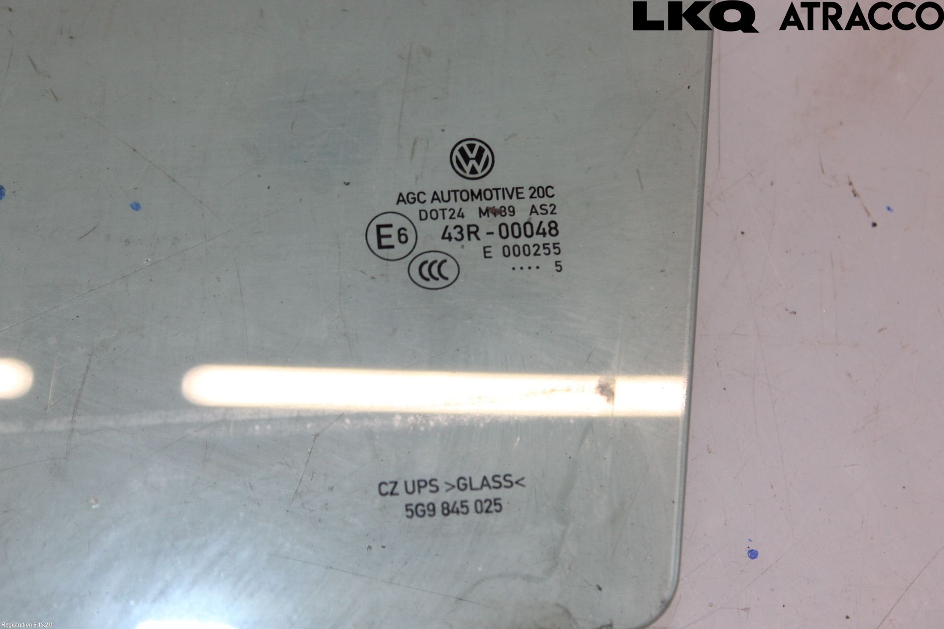 Volkswagen VW GOLF / E-GOLF VII 13-20 Dørrute Bak Venstre 4Dørs