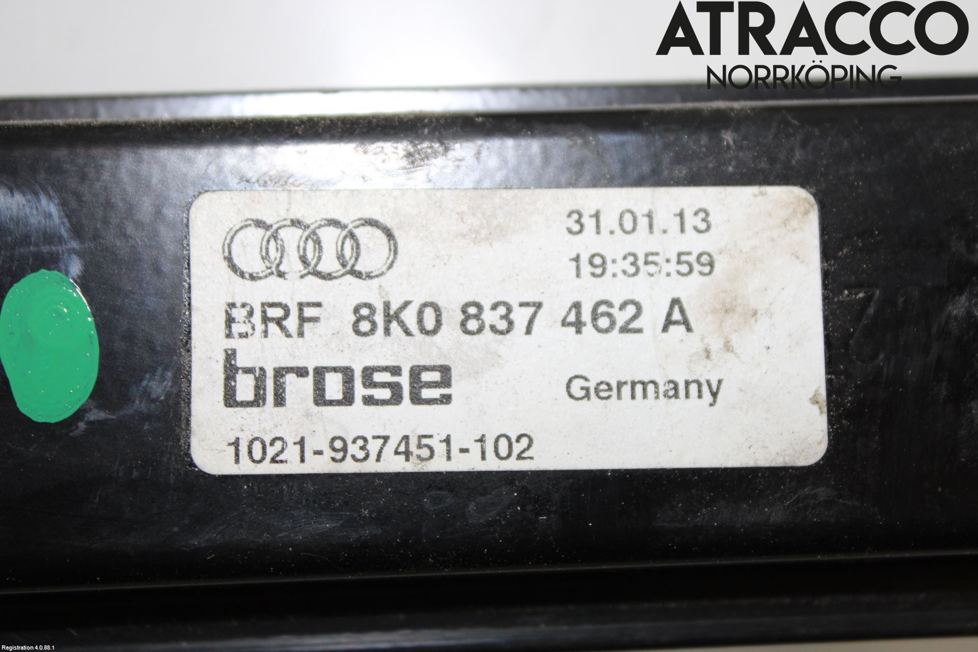 Audi A4 12-15 Vindusheis El Komp