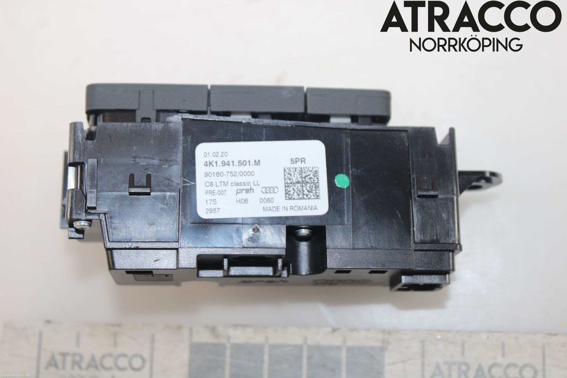 Audi E-TRON, S GE 19- Bryter Hovedlys