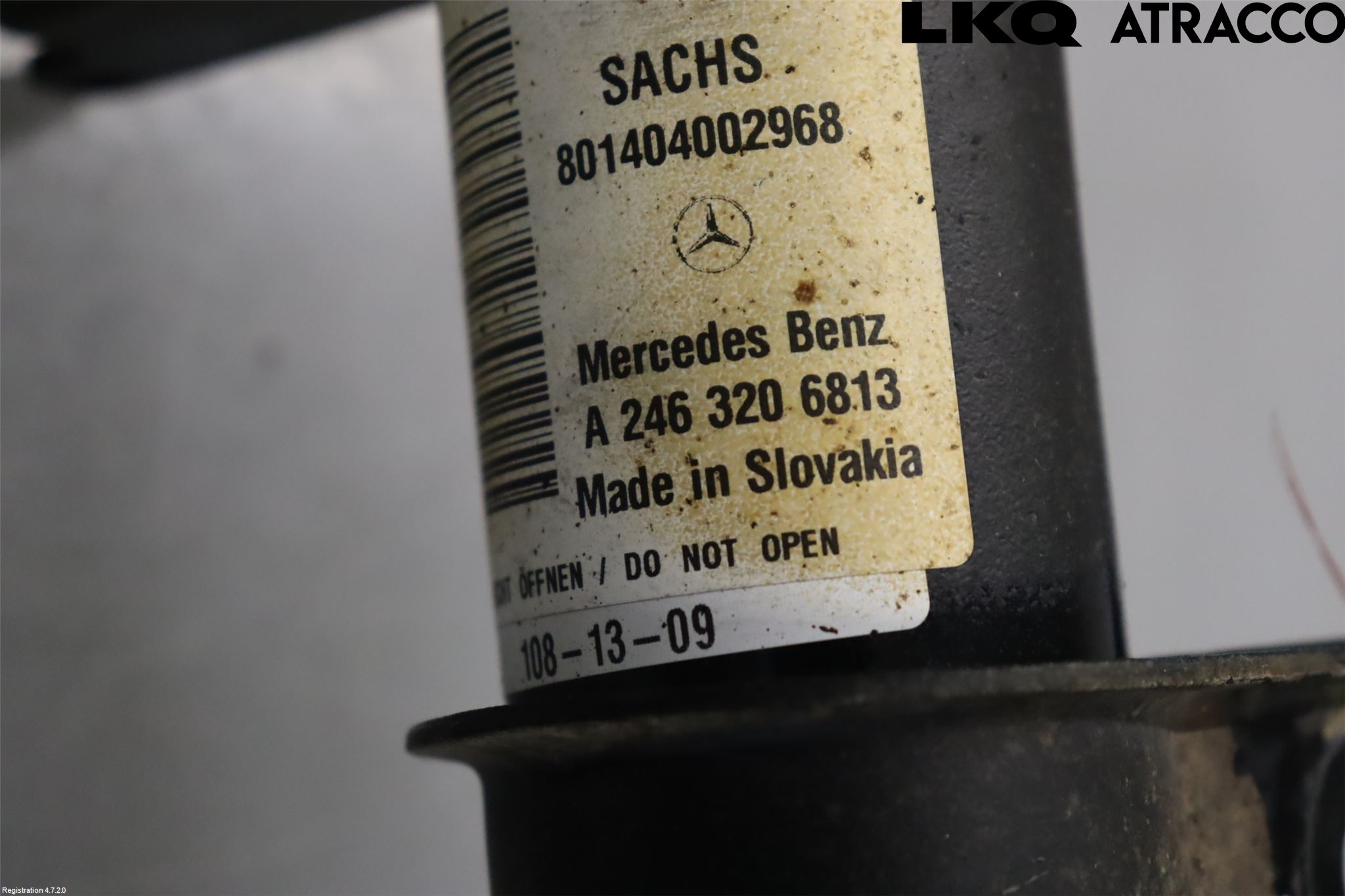 Mercedes-Benz MB B-KLASS (W246/W242) 12-19 Fjærbein Foran Høyre