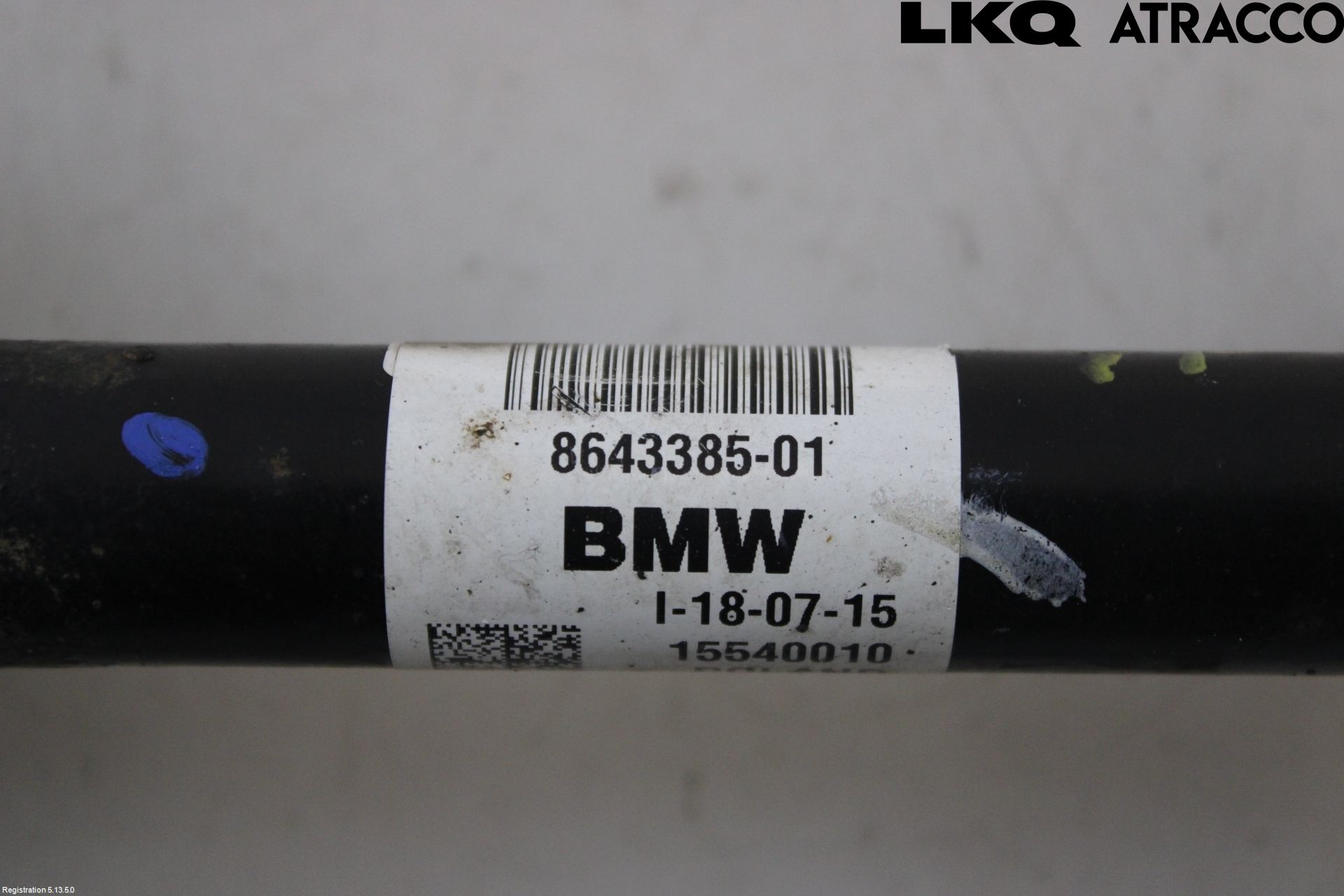 Mini ONE/COOPER 5DR F55 14-24 Drivaksel Foran Kompl Venstre