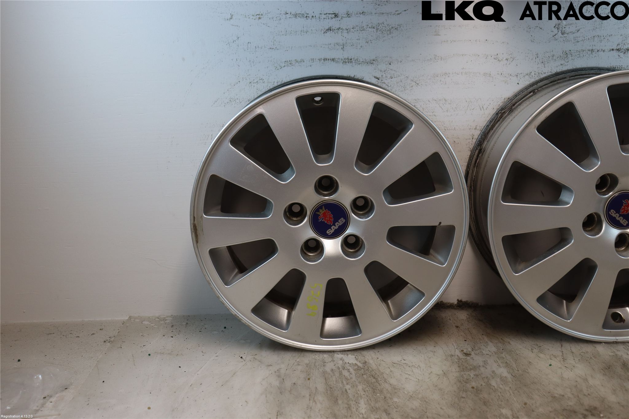 Saab 9-3 VER 1 98-03 Felg Aluminium Sett 4Stk