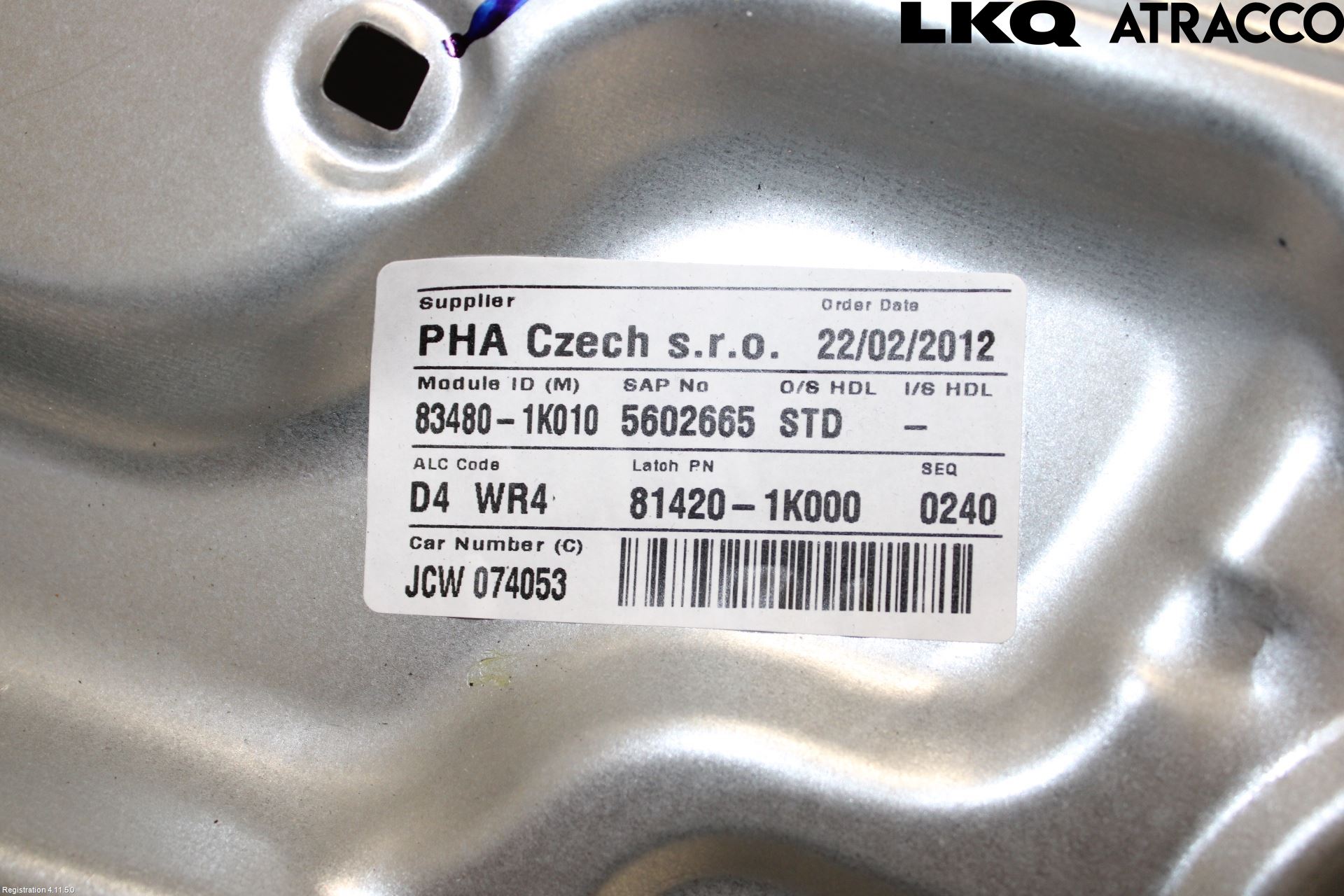 Hyundai ix20 Vindusheis El Komp
