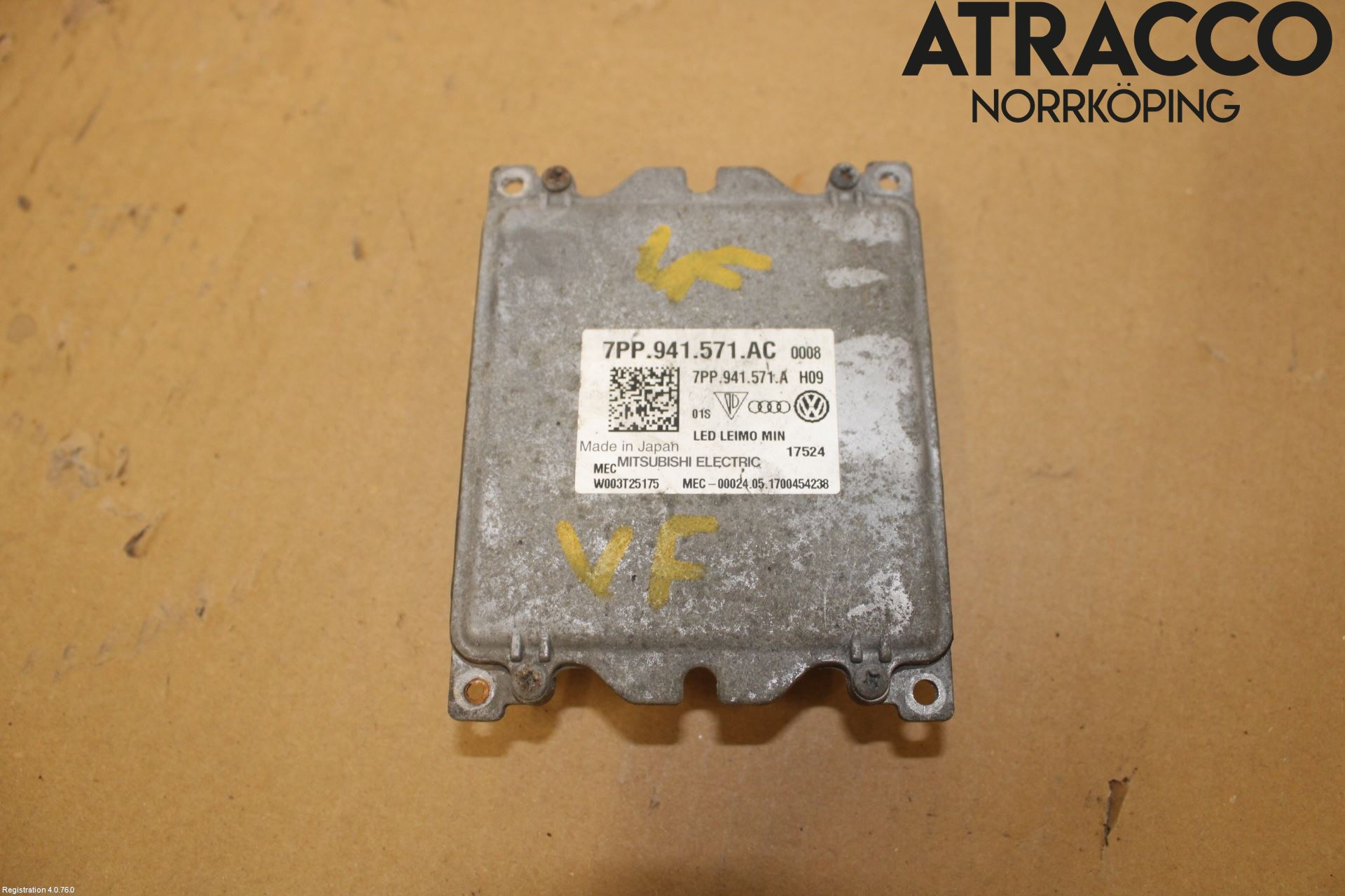 Volkswagen VW PASSAT 15-19 Styreenhet Xenon